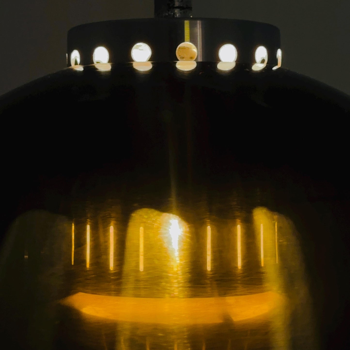 Mid century Space Age Pendant Lamp by Dijkstra, 1960s, Netherlands
