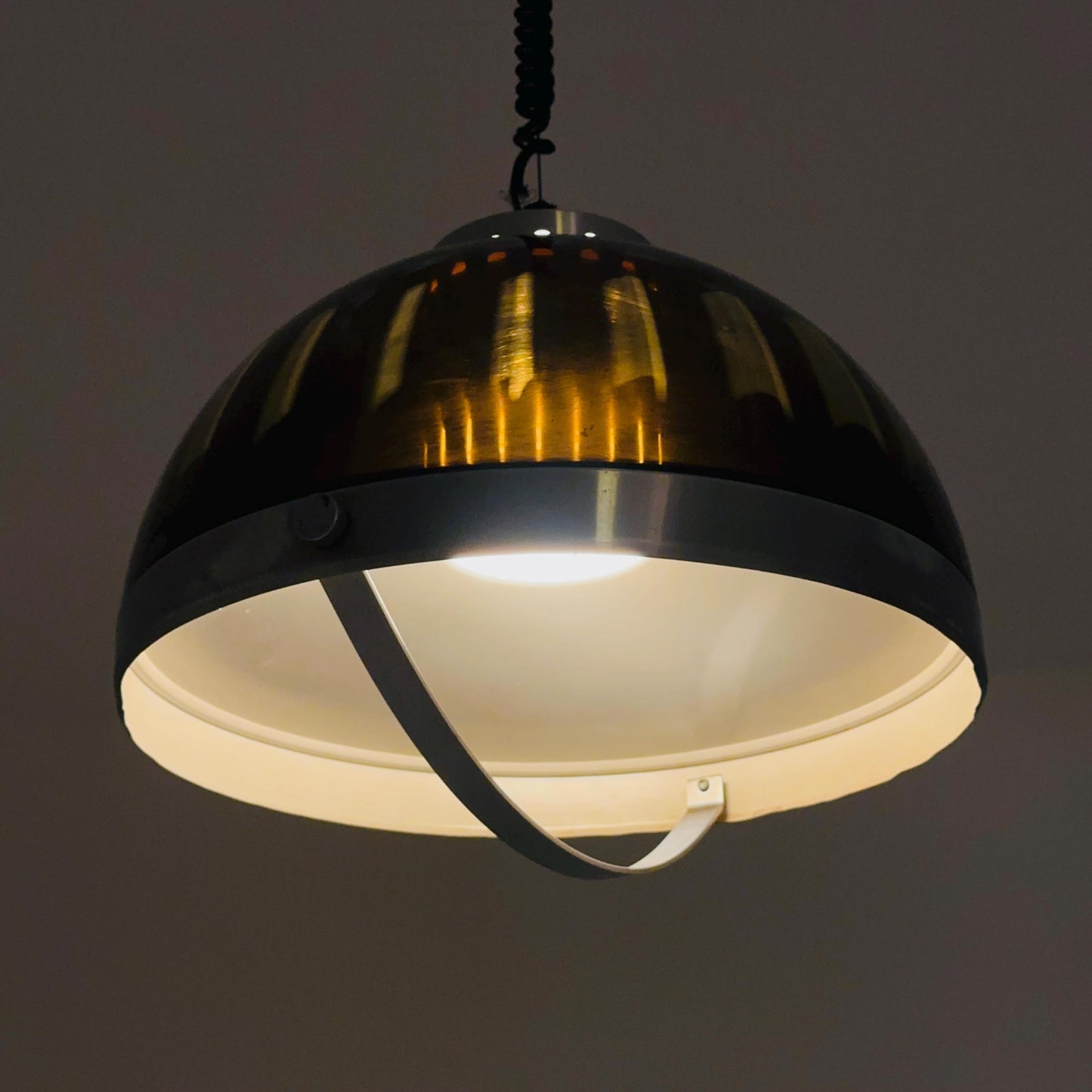 Mid century Space Age Pendant Lamp by Dijkstra, 1960s, Netherlands