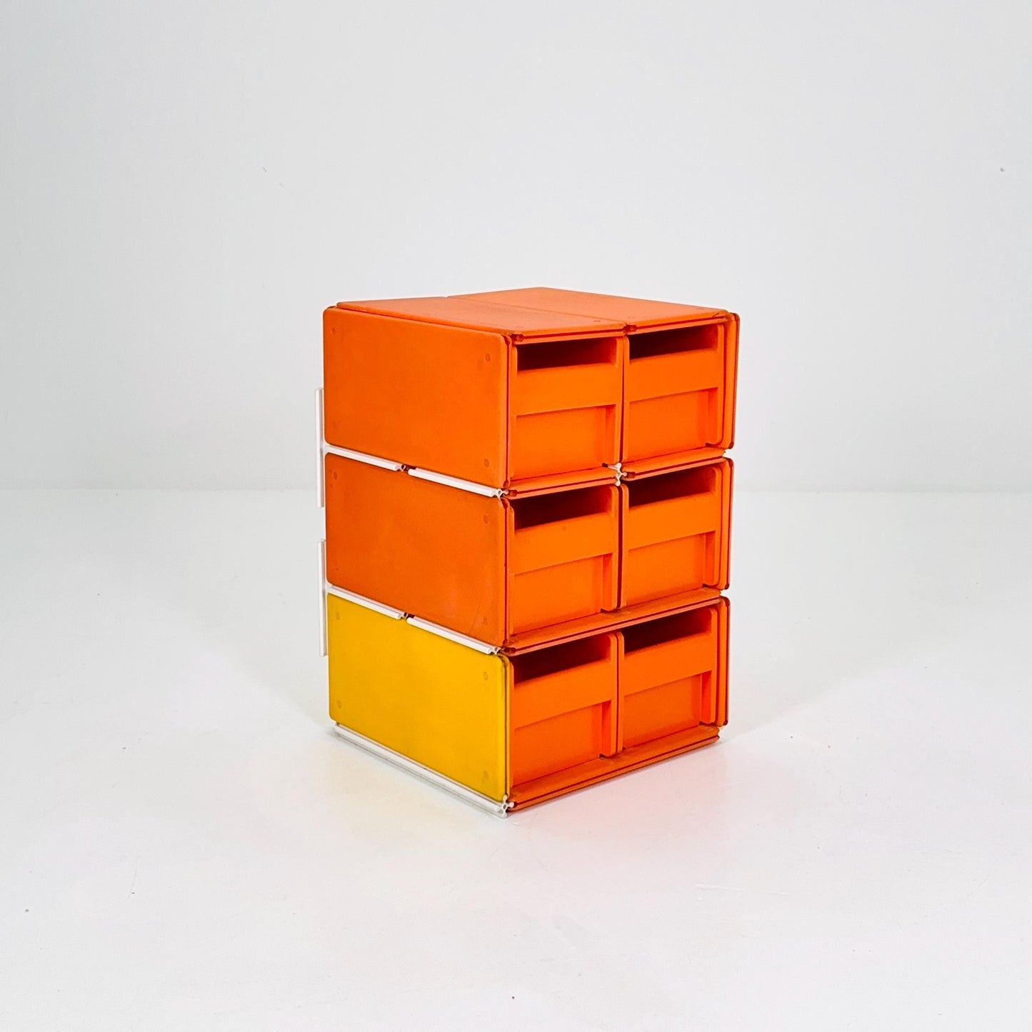 Mid-Century Space Age Organizer – Dingo Box Chest of Drawers, 1980s