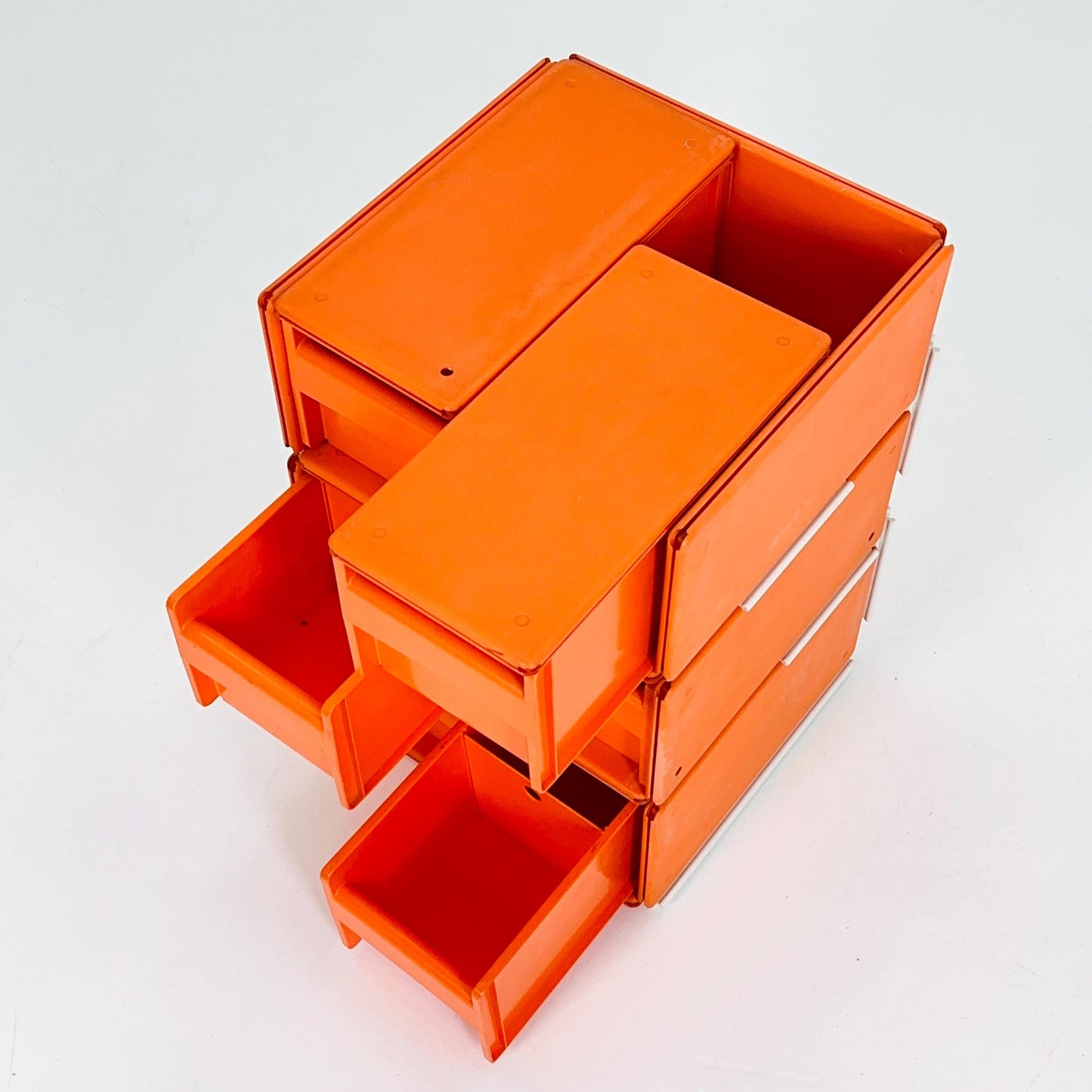 Mid-Century Space Age Organizer – Dingo Box Chest of Drawers, 1980s