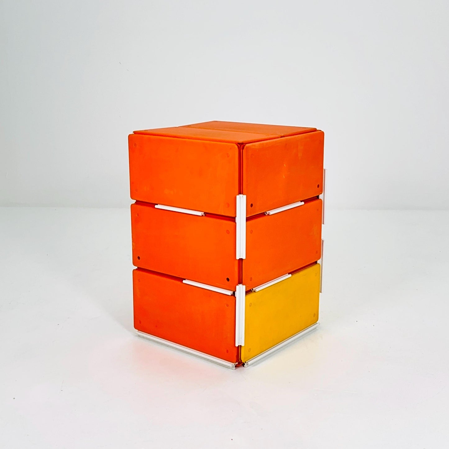 Mid-Century Space Age Organizer – Dingo Box Chest of Drawers, 1980s