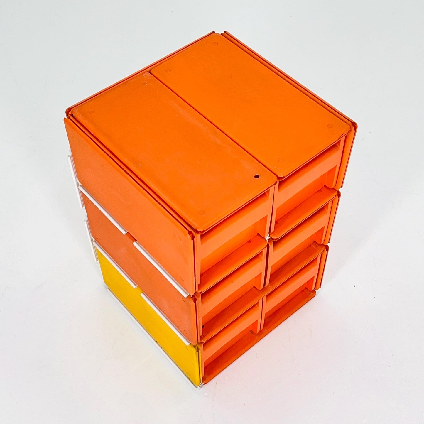 Mid-Century Space Age Organizer – Dingo Box Chest of Drawers, 1980s