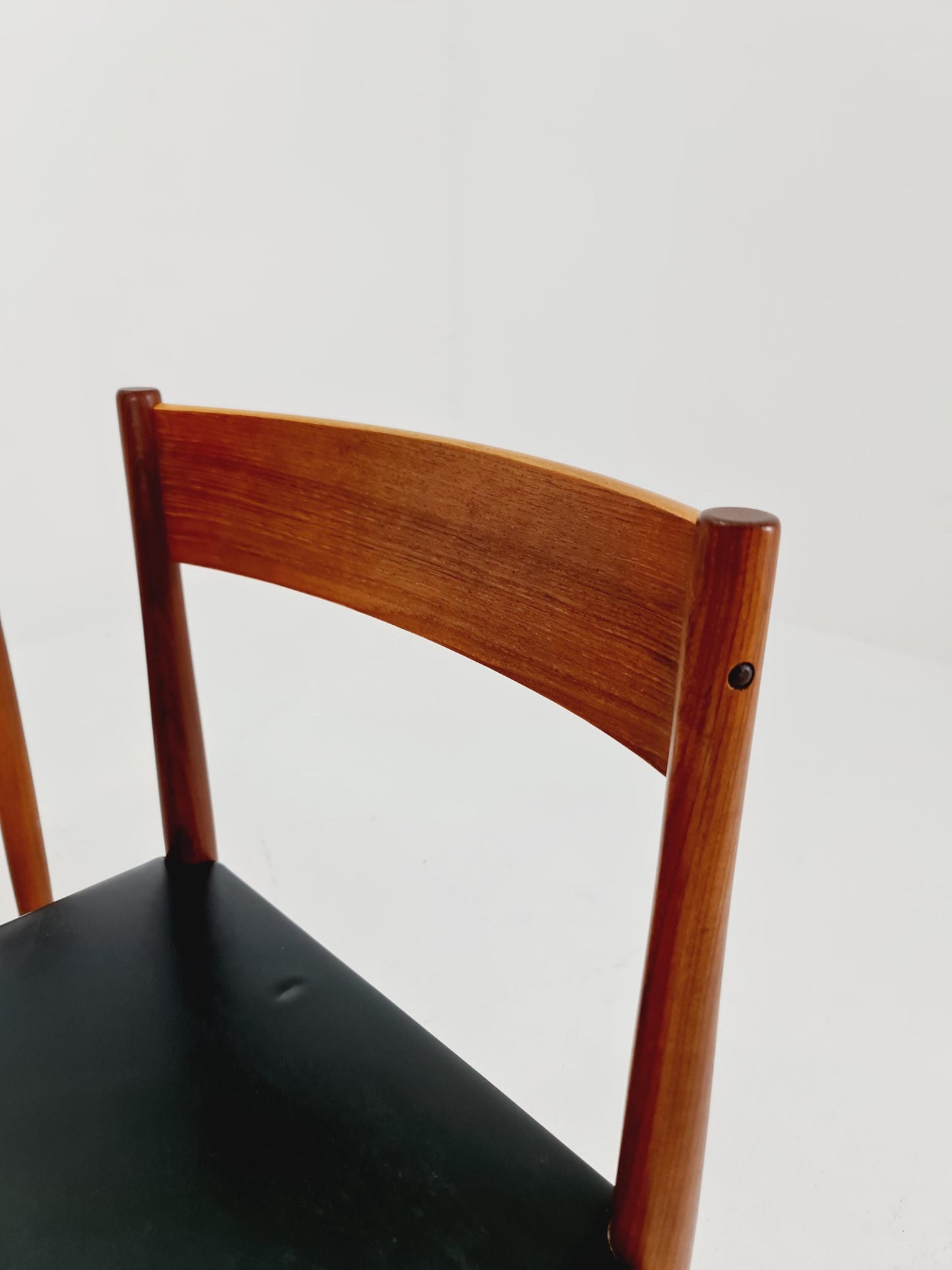 Danish Modern Teak Chairs Design by Niels Möller for Frem Rojle, 1960s, set of 4
