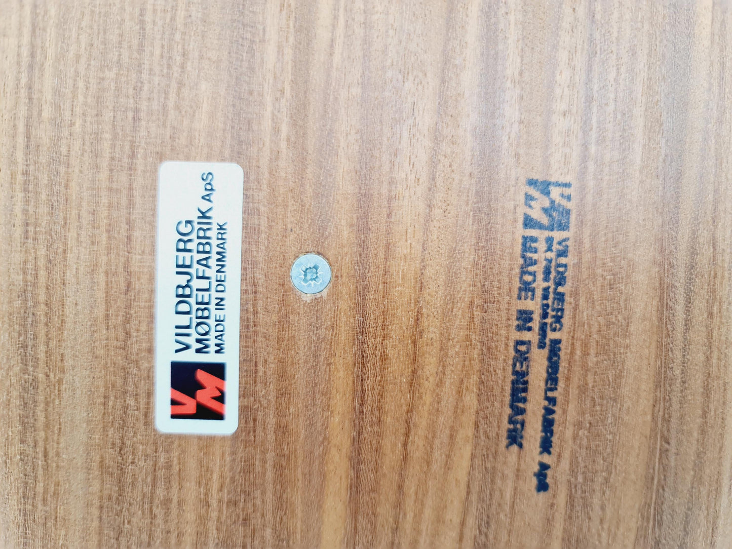 Mid century Danish Wardarobe By Vildbjerg Møbelfabrik, teak wall coat rack 1960s