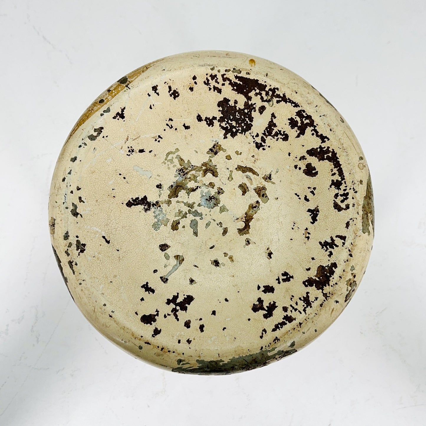 Mid-Century Industrial Adjustable Screw Stool by Ludwig Dellmuth for Chirurg — Germany, 1960s