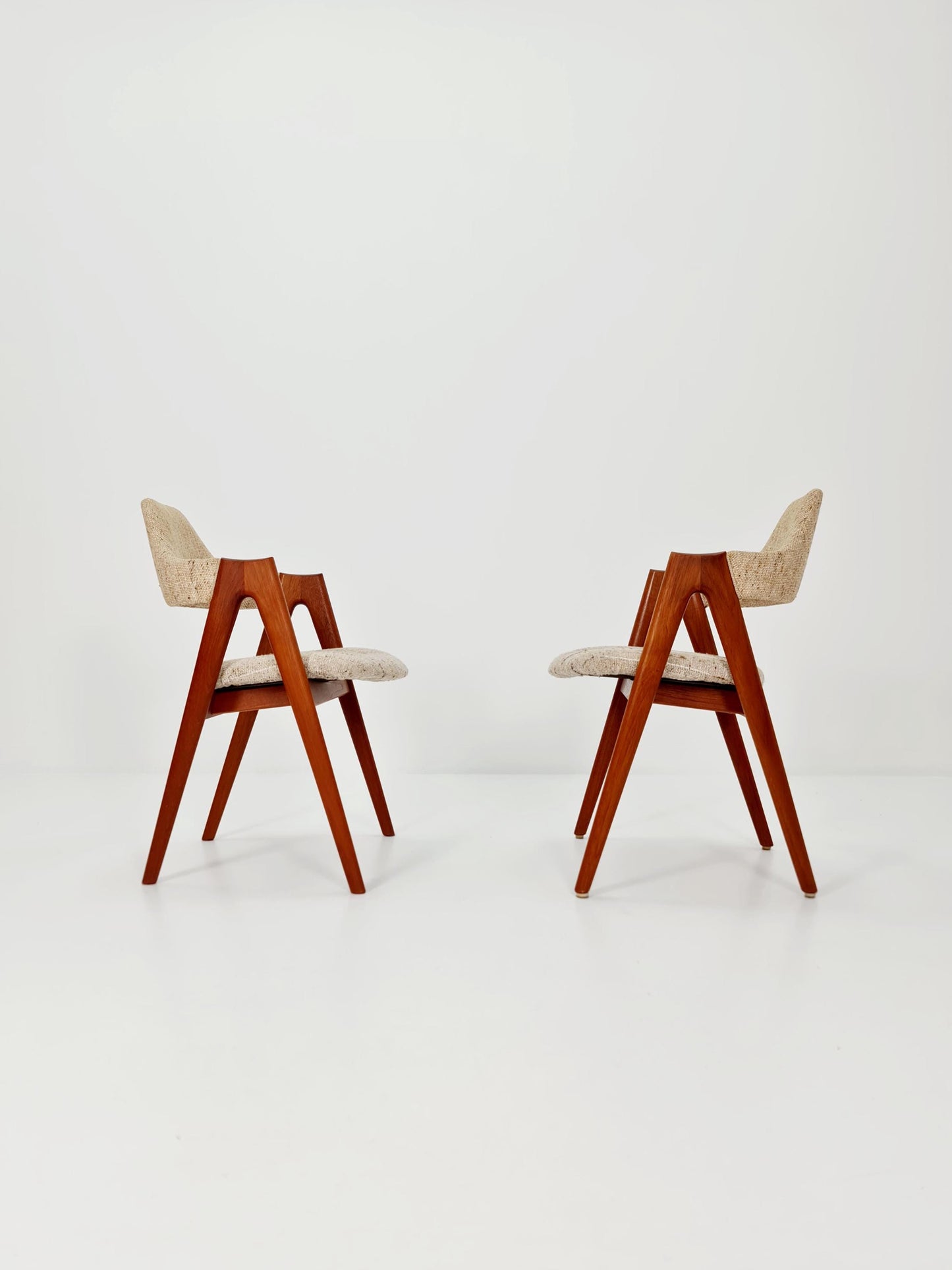 Mid Century Danish dining chairs by Kai Kristiansen for Schou Andersen Model 170 - 1960s, set of 2