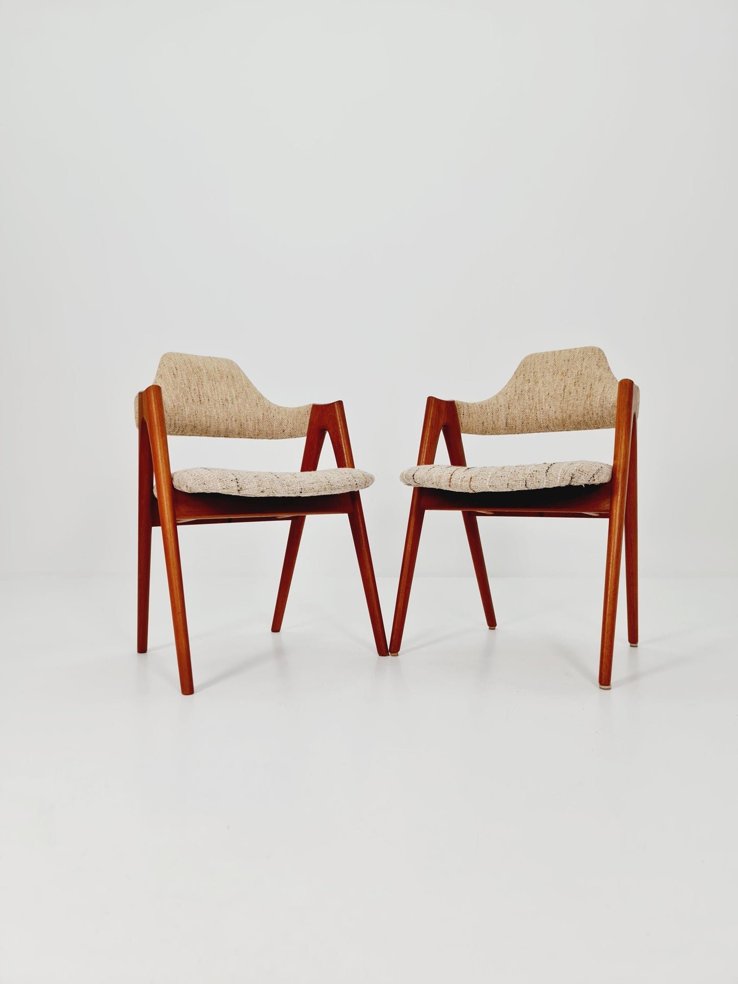 Mid Century Danish dining chairs by Kai Kristiansen for Schou Andersen Model 170 - 1960s, set of 2