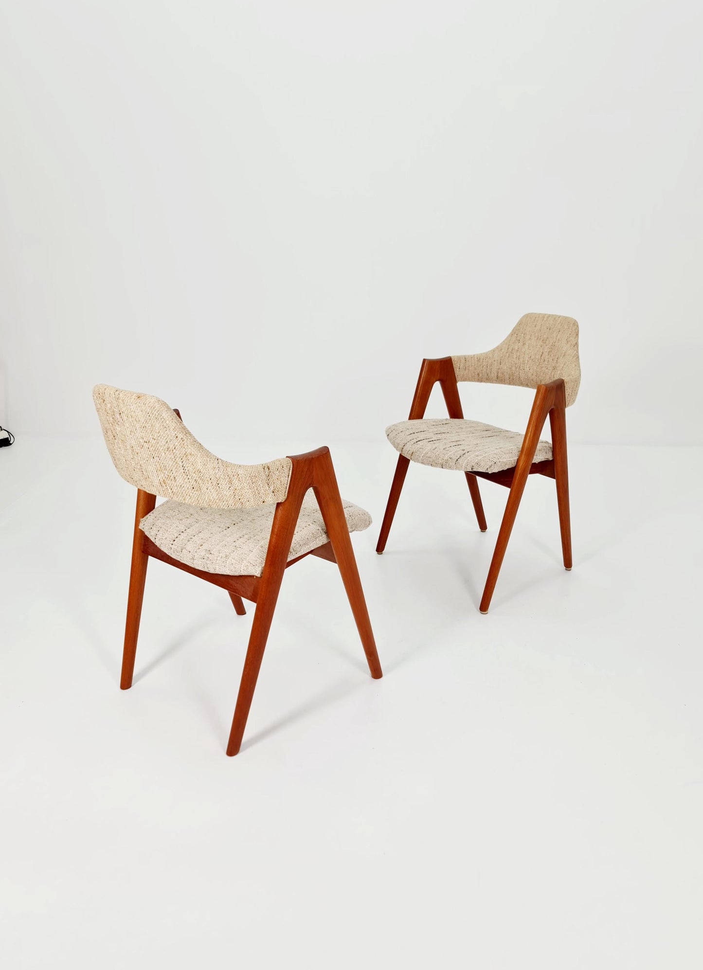 Mid Century Danish dining chairs by Kai Kristiansen for Schou Andersen Model 170 - 1960s, set of 2