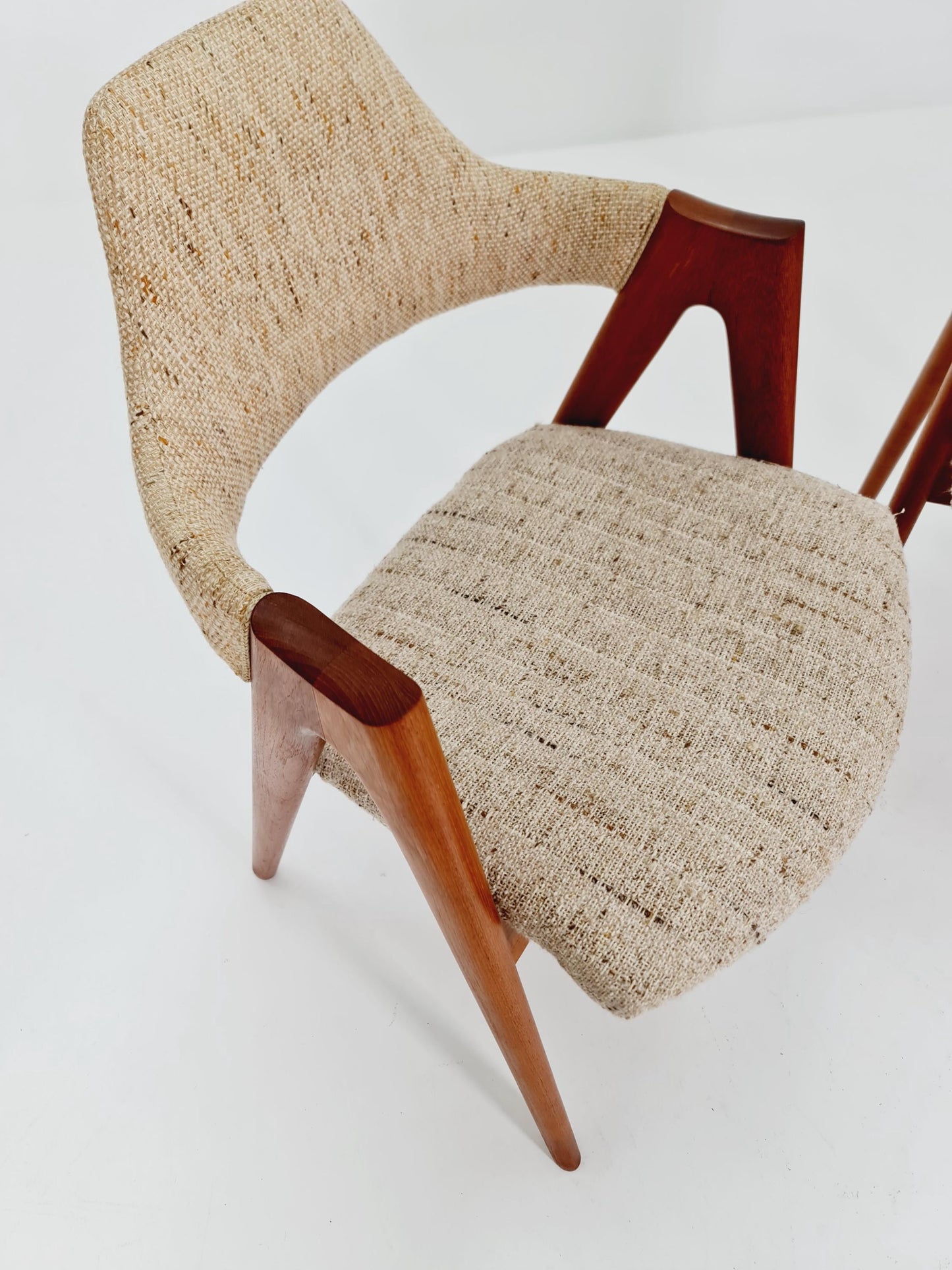 Mid Century Danish dining chairs by Kai Kristiansen for Schou Andersen Model 170 - 1960s, set of 2