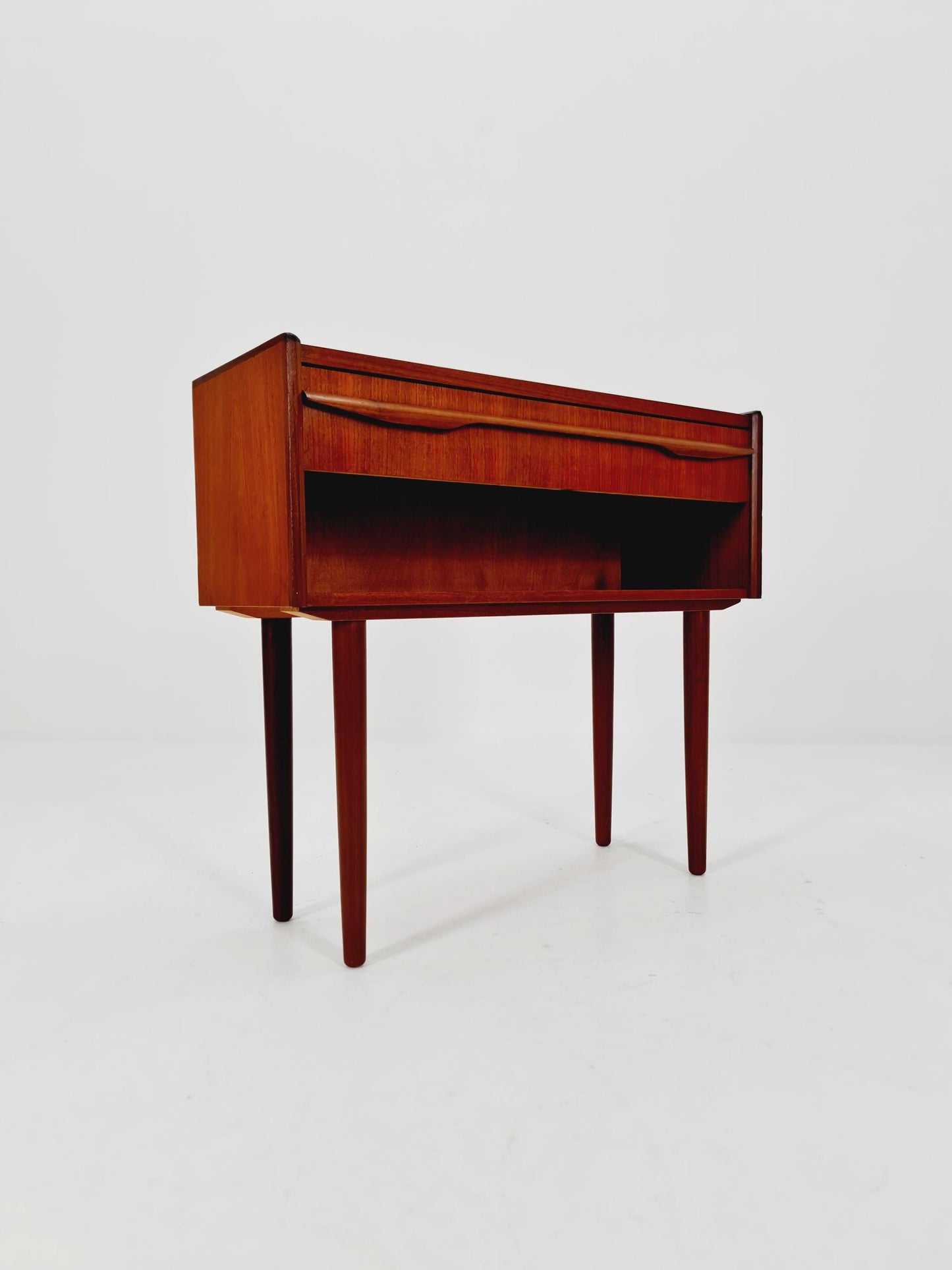 Midcentury Danish teak vintage Side table/ Bedside table/ Night stand, 1960s