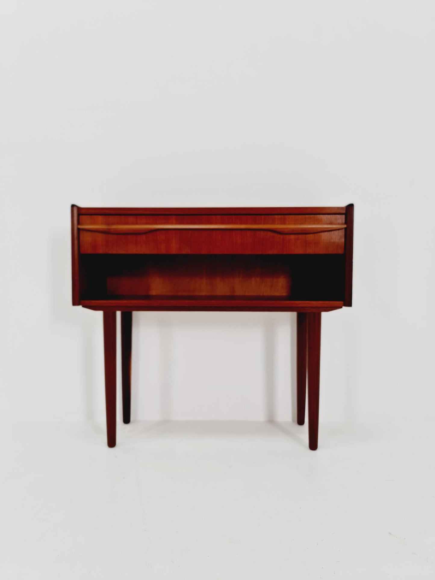 Midcentury Danish teak vintage Side table/ Bedside table/ Night stand, 1960s