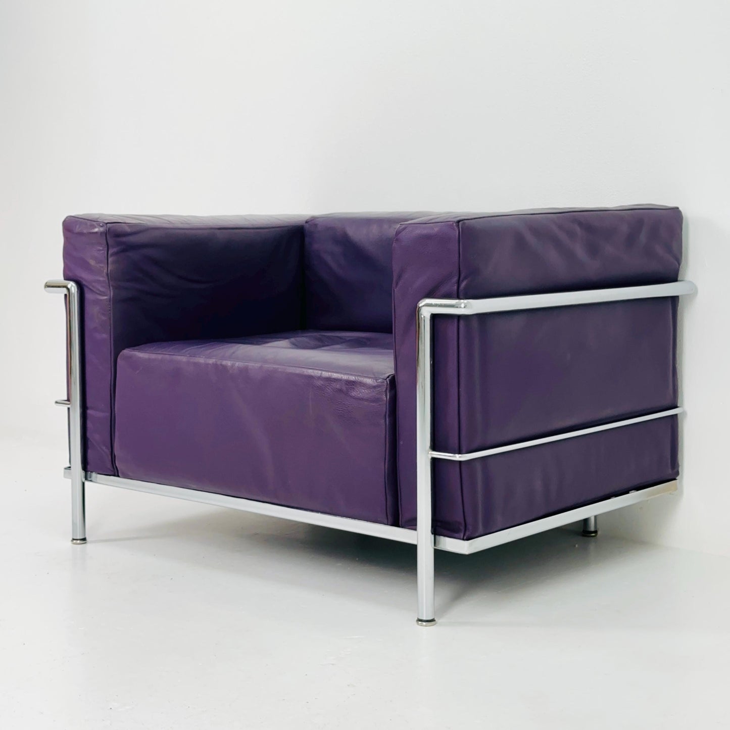 Rare Mid-Century Le Corbusier LC3 Armchair by Cassina, Model 0275 1960s Italy