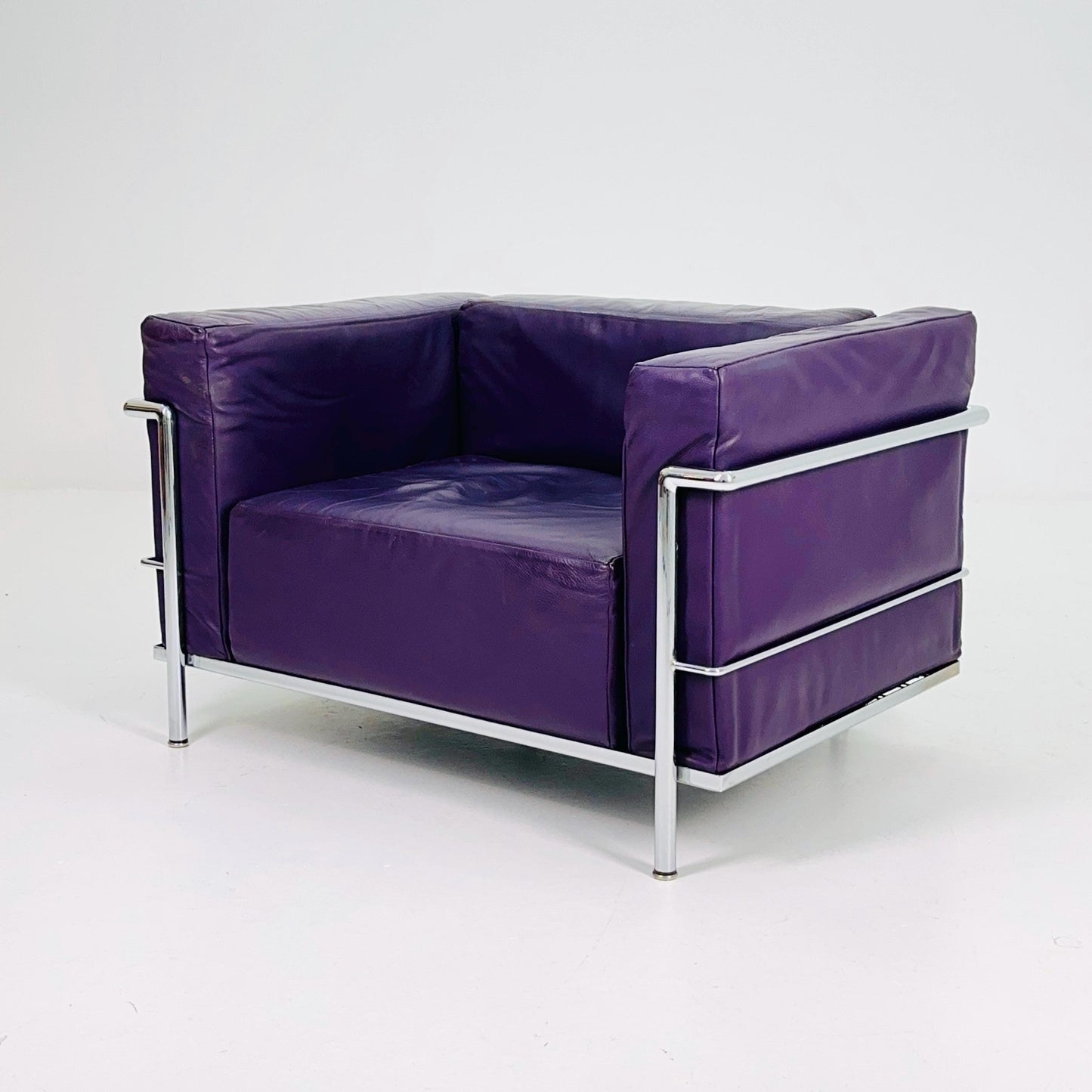 Rare Mid-Century Le Corbusier LC3 Armchair by Cassina, Model 0275 1960s Italy