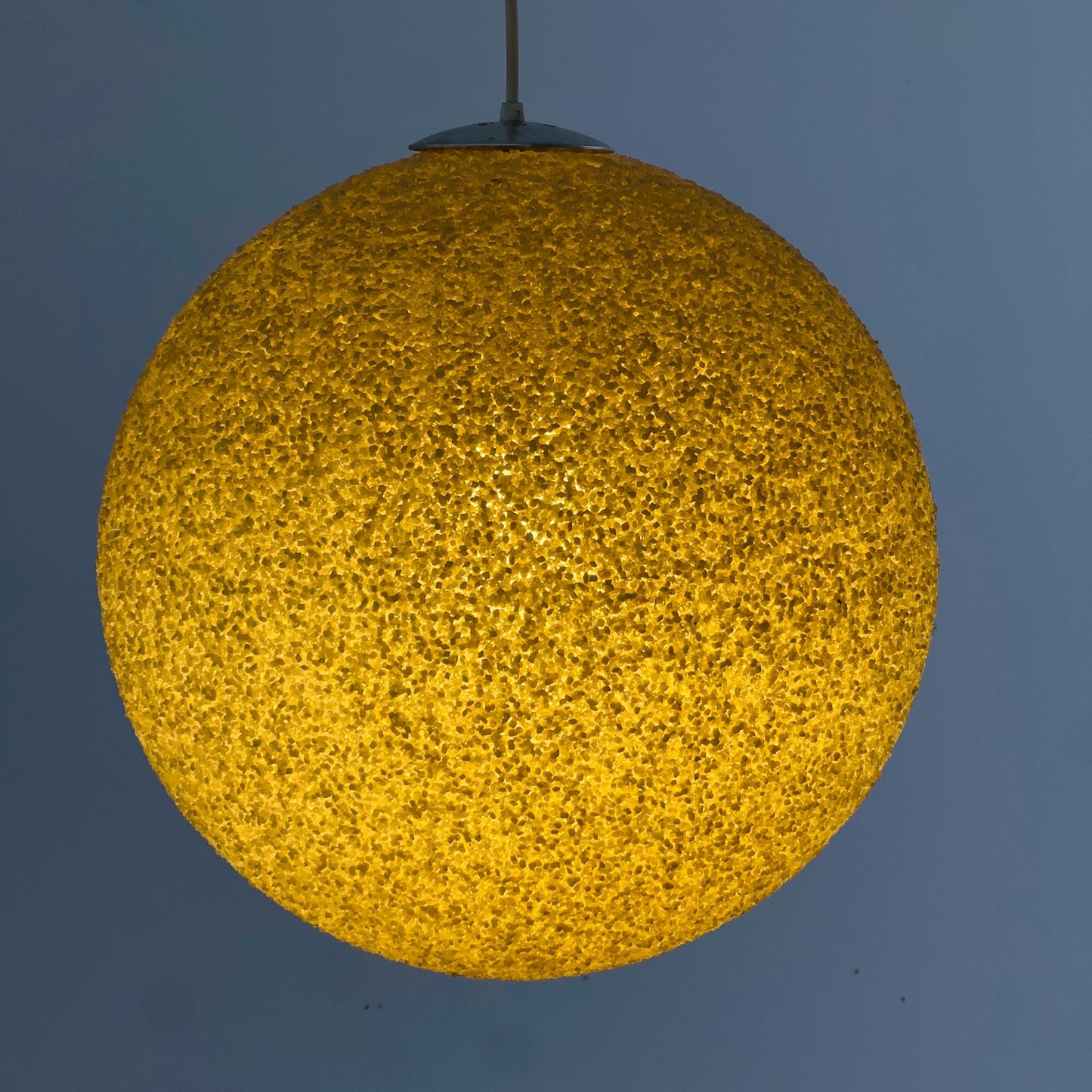Mid-Century large Sugarball Pendant Lamp by John & Sylvia Reid for Rotaflex, 1960s Belgium