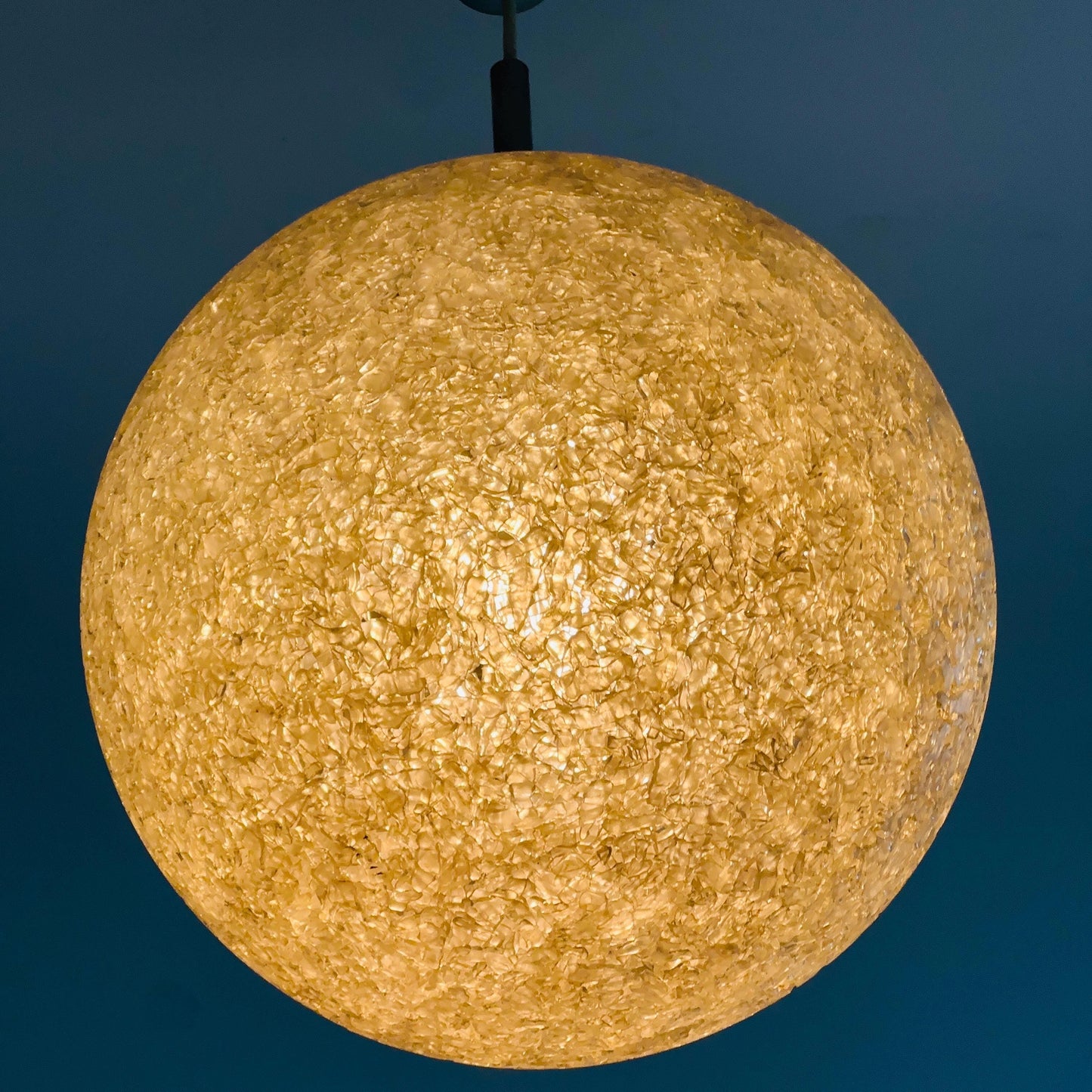 Mid-Century large Sugarball Pendant Lamp by John & Sylvia Reid for Rotaflex, 1960s Belgium