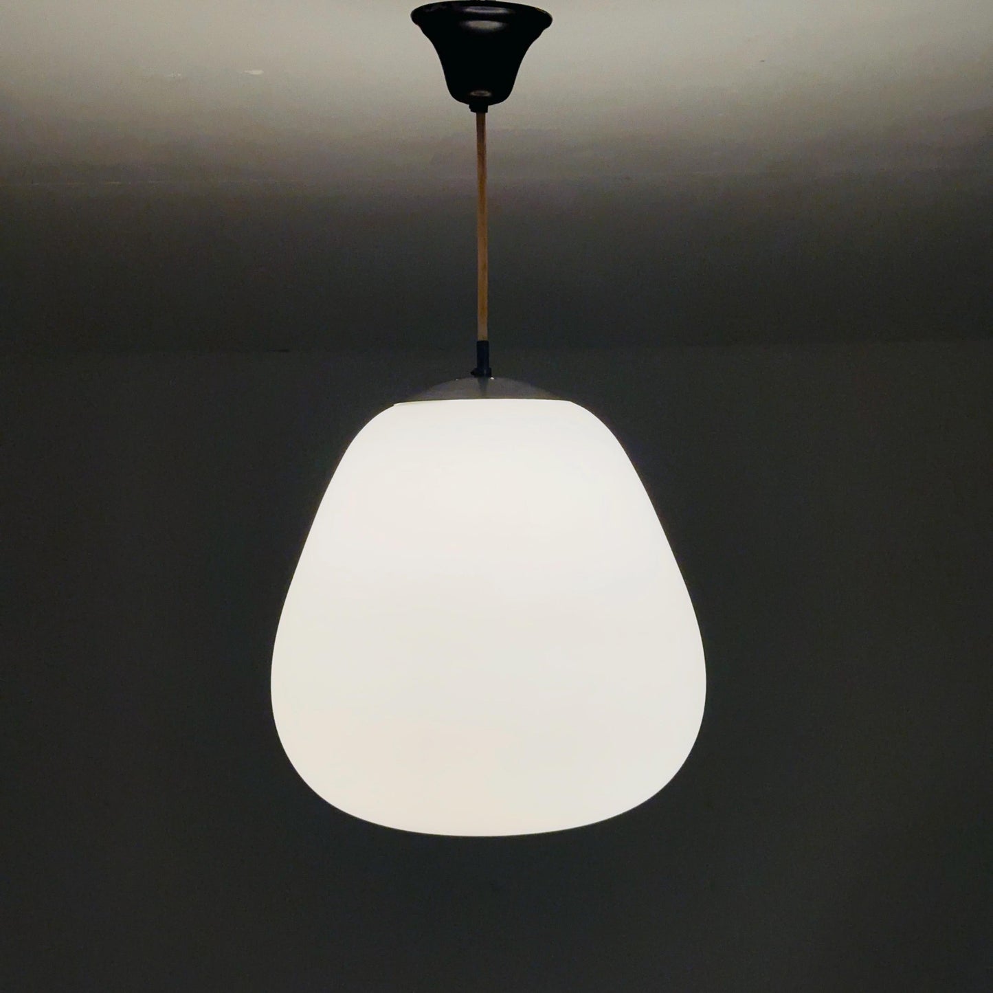Mid-Century Pendant Lamp “Bremen” by Wilhelm Wagenfeld for Peill & Putzler, 1970s, Germany