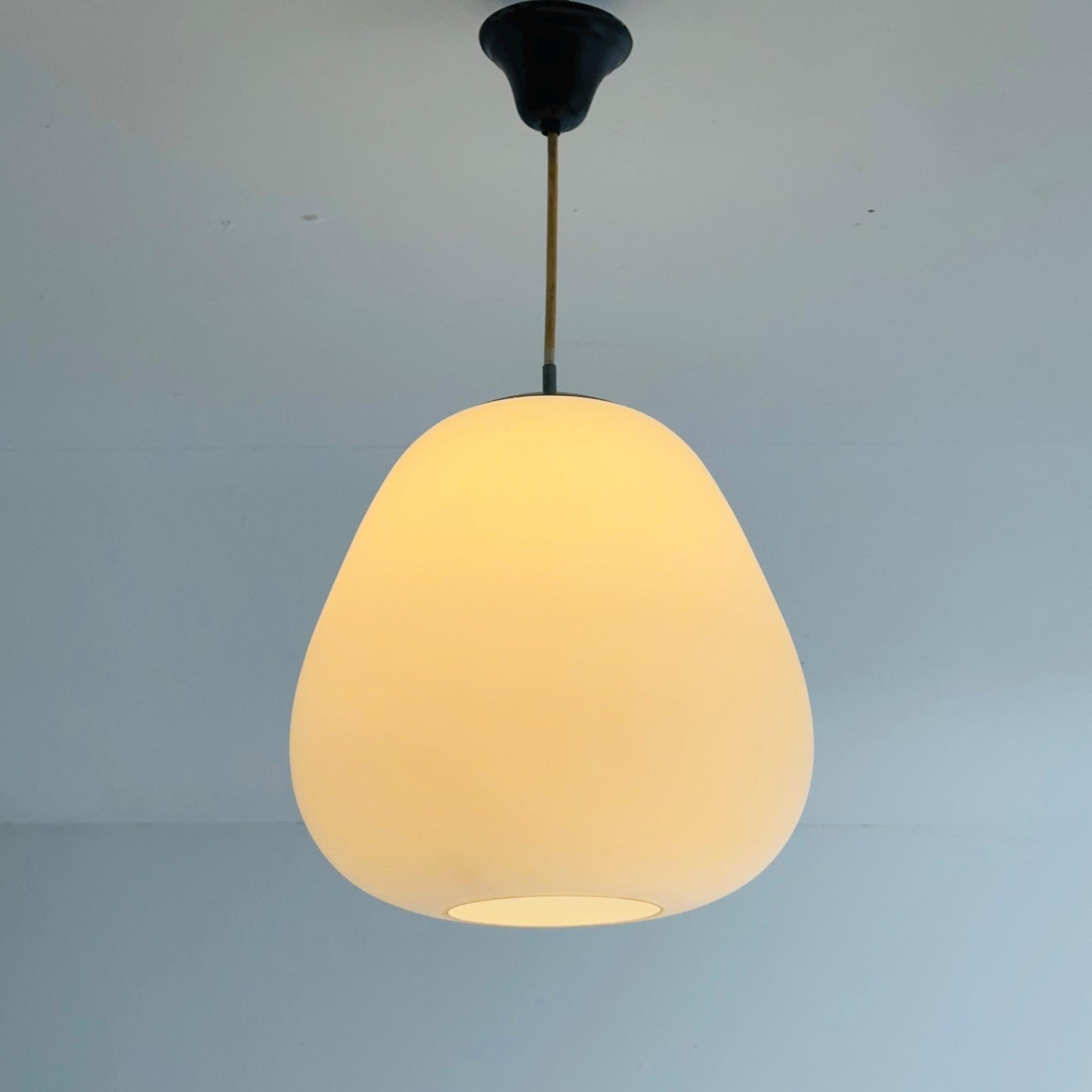 Mid-Century Pendant Lamp “Bremen” by Wilhelm Wagenfeld for Peill & Putzler, 1970s, Germany