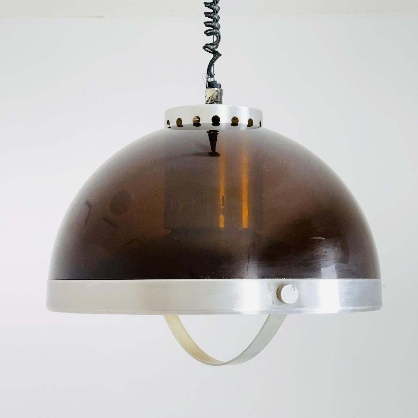 Mid century Space Age Pendant Lamp by Dijkstra, 1960s, Netherlands