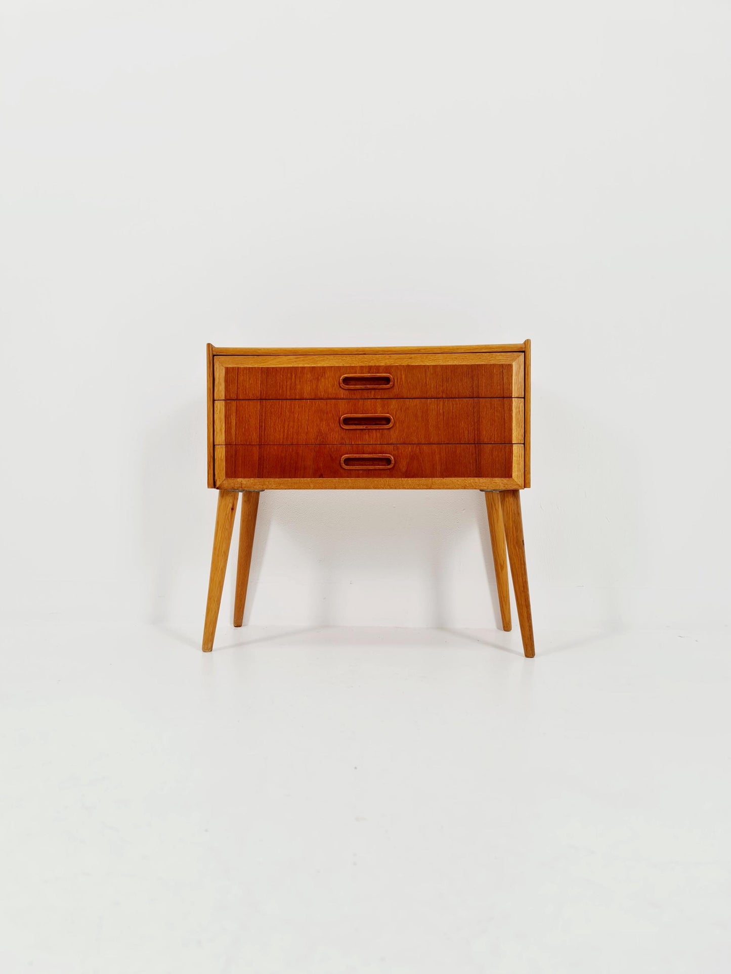 Midcentury Scandinavian Teak vintage Side table/ hallway/ Night stand, 1960s