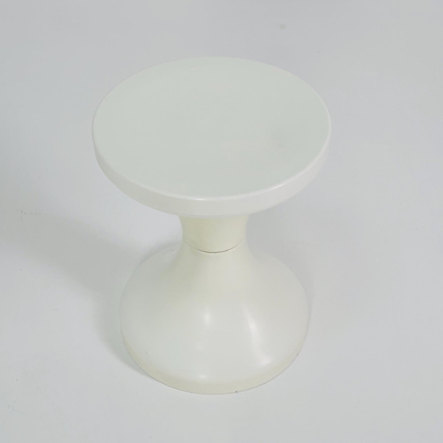 Space age Emsa west Germany retro white stool 1980s Germany