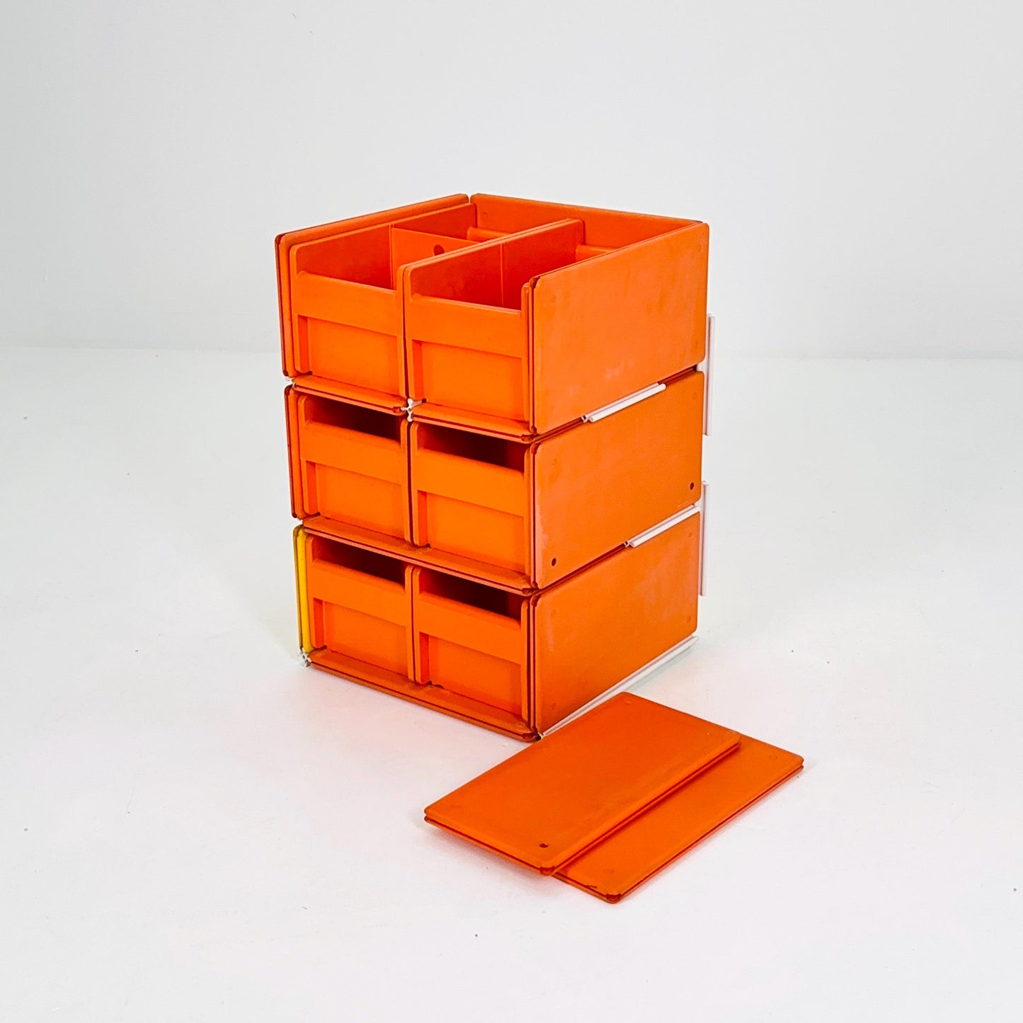 Mid-Century Space Age Organizer – Dingo Box Chest of Drawers, 1980s