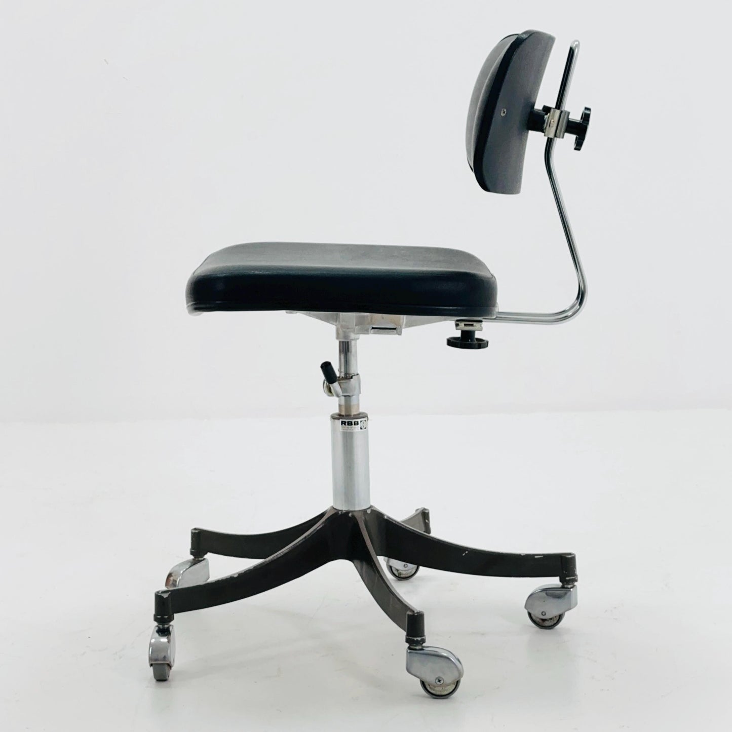 Mid Century Swivel Desk Chair by RBB Bremen, 1980s Germany