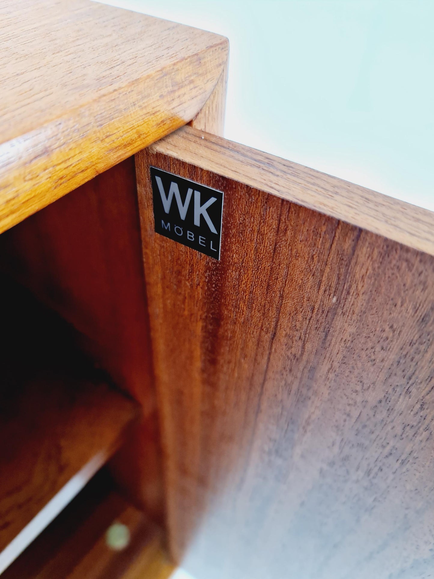Mid century Modern German teak sideboard by WK möbel, 1960s