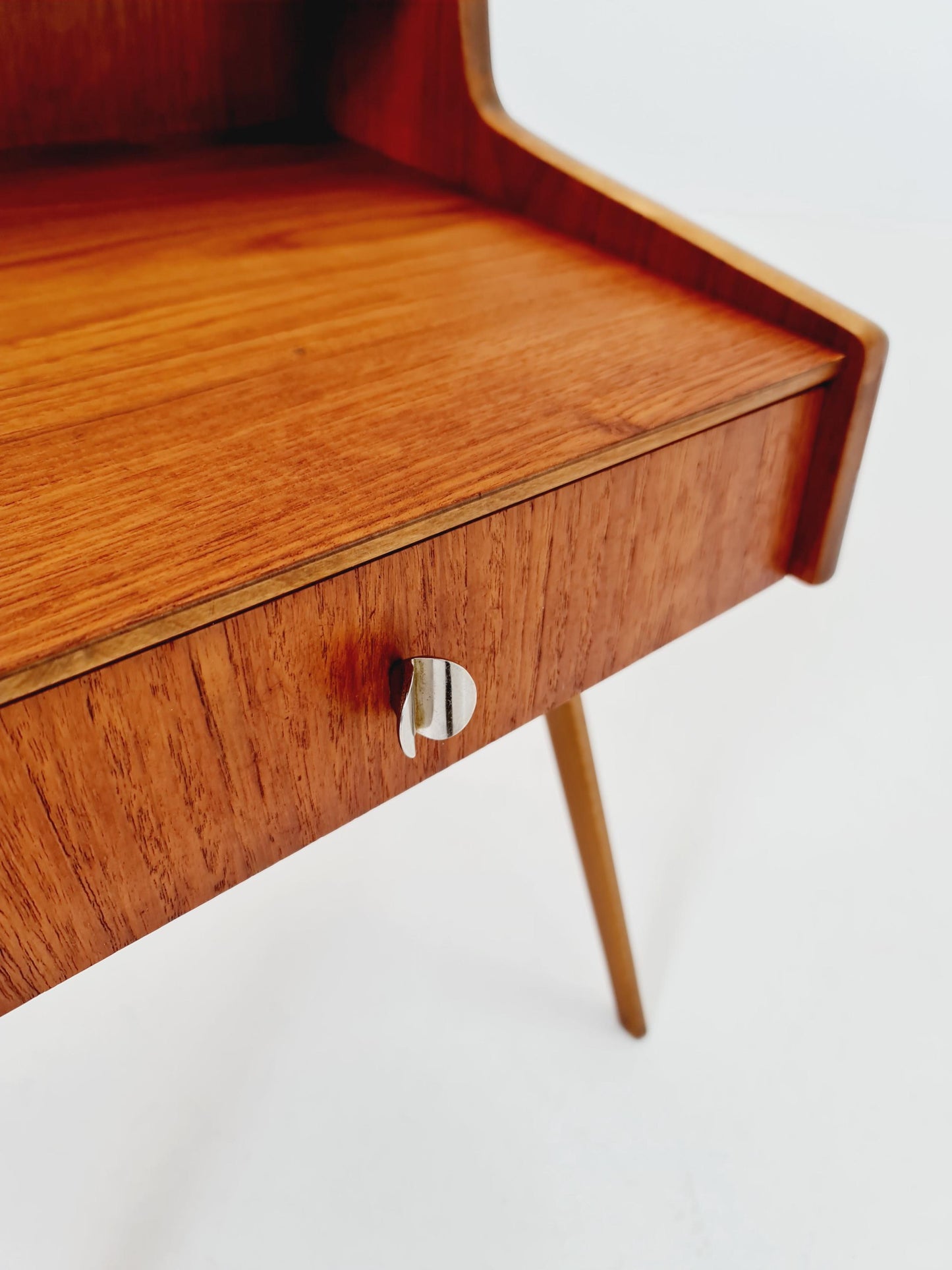 Mid century Danish teak side tables/ Bedside tables/ Nightstands, Denmark, 1960s, set of 2