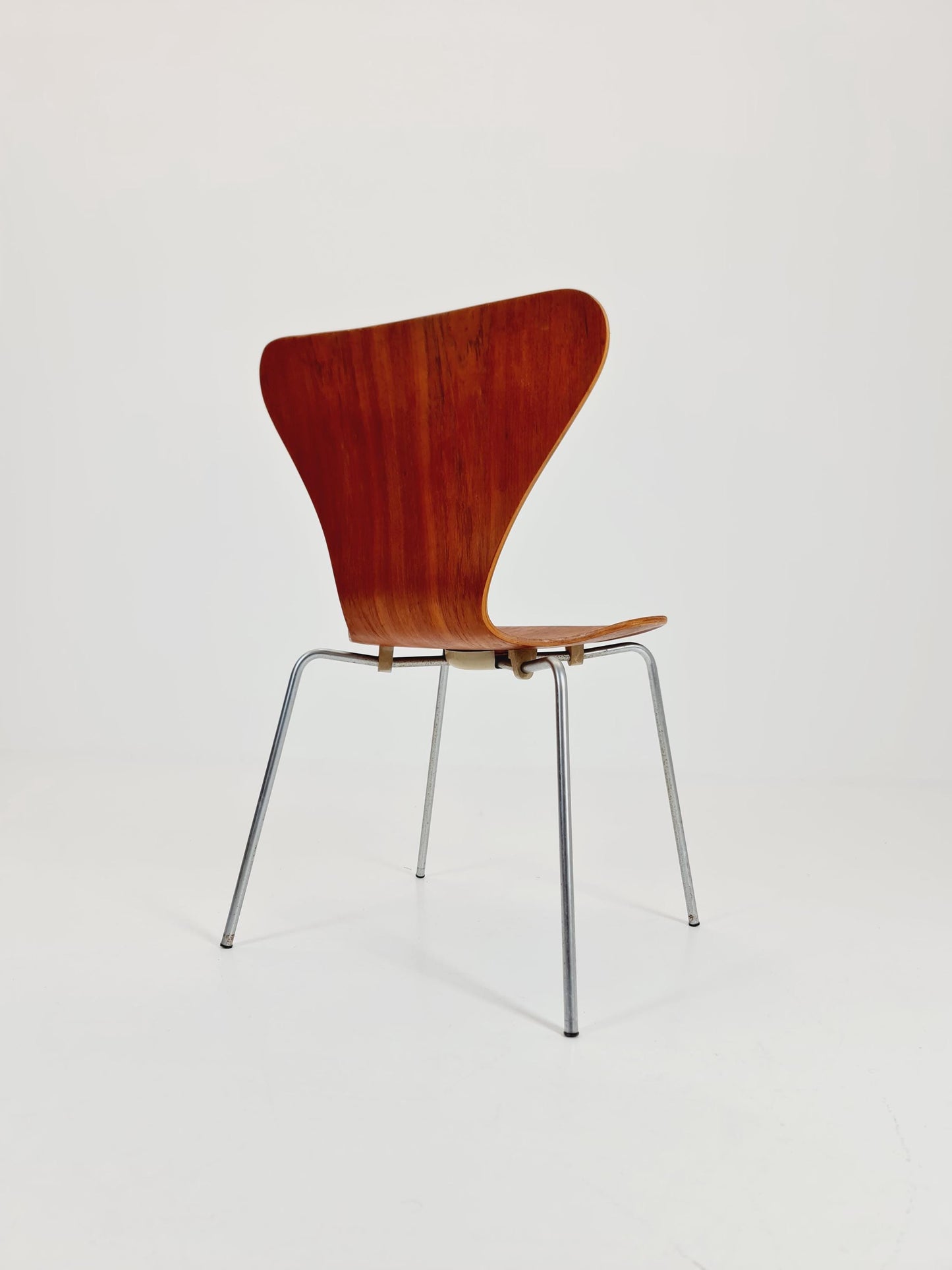Vintage Teak 3107 Dining Chairs by Arne Jacobsen for Fritz Hansen, 1960s,