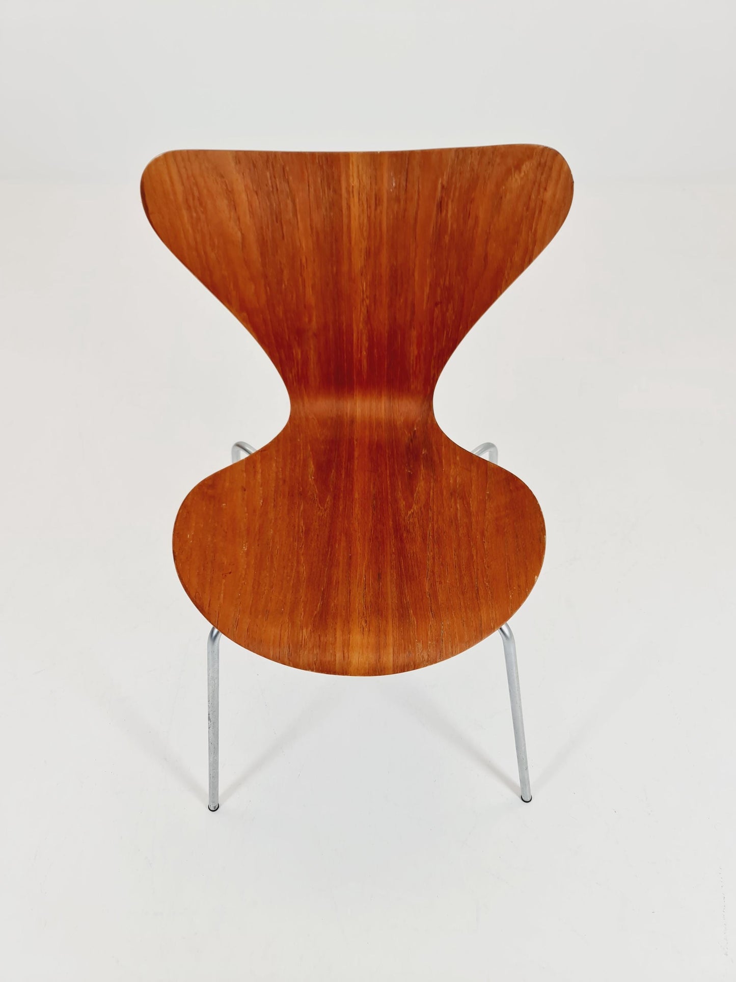 Vintage Teak 3107 Dining Chairs by Arne Jacobsen for Fritz Hansen, 1960s,