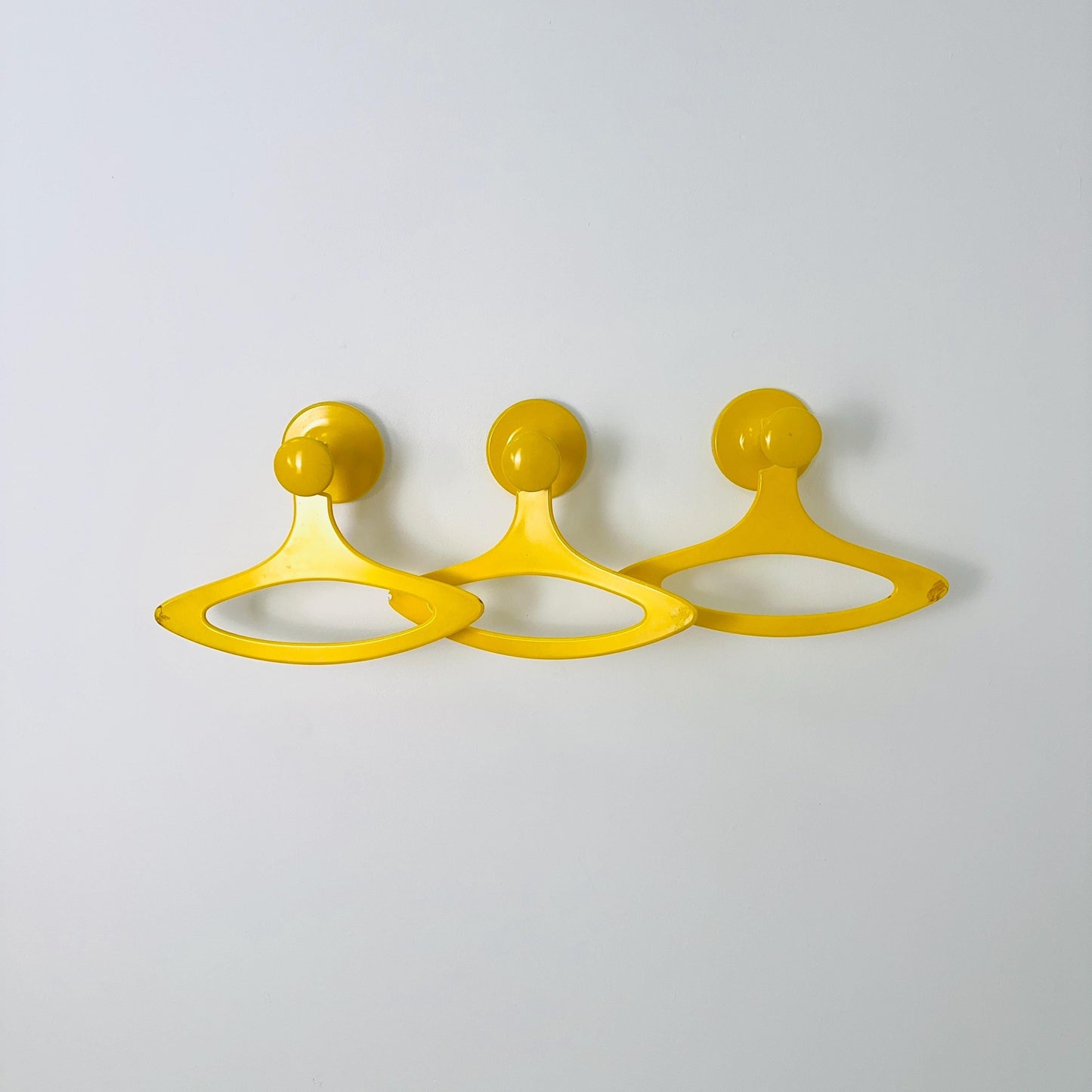 Space-Age Pop Art clothes hanger set by Schönbuch by Jürgen Lange from the 1970s