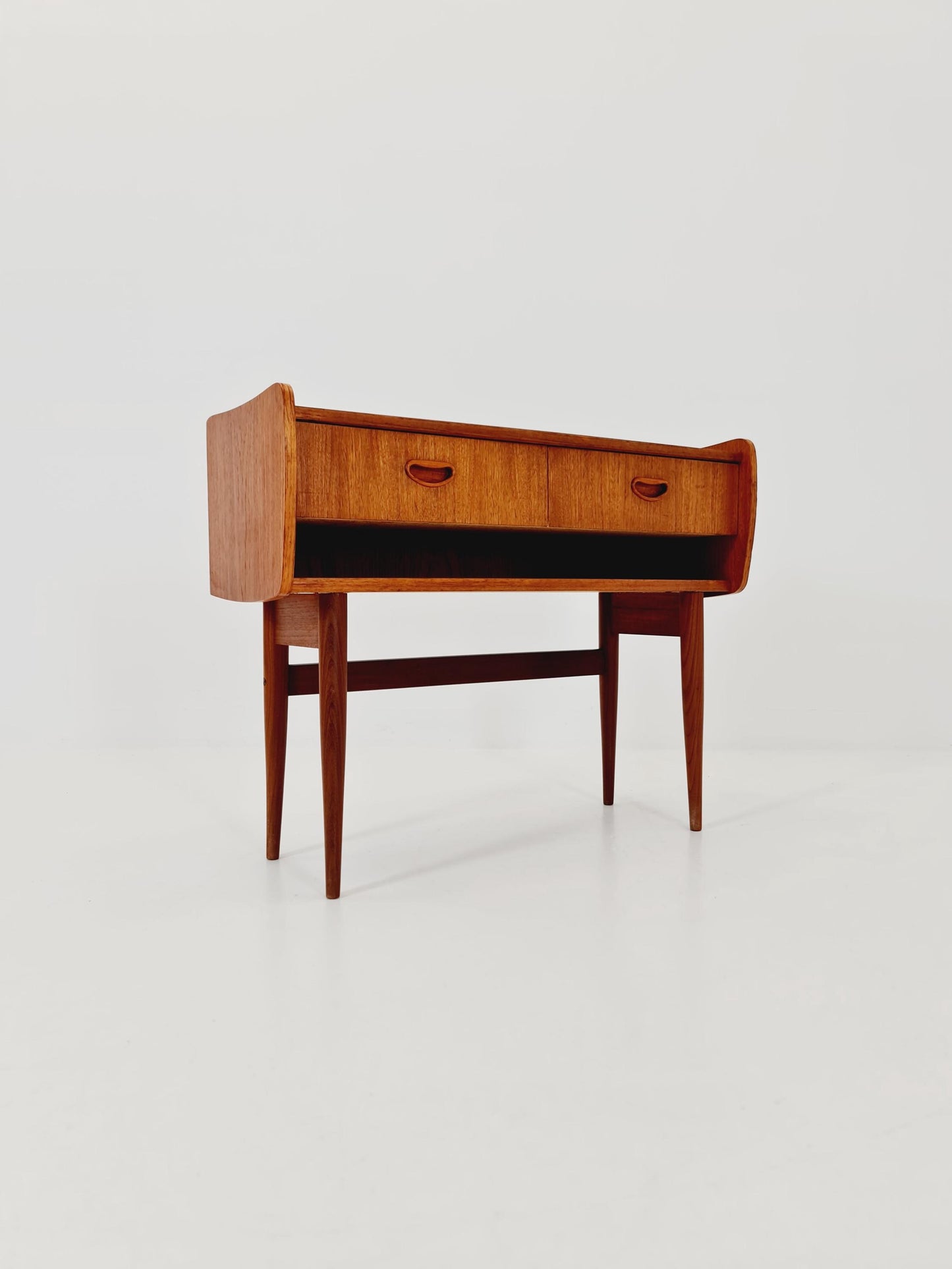 Midcentury danish design chest of drawers / drawer dresser /2 drawers cabinet, 1960s