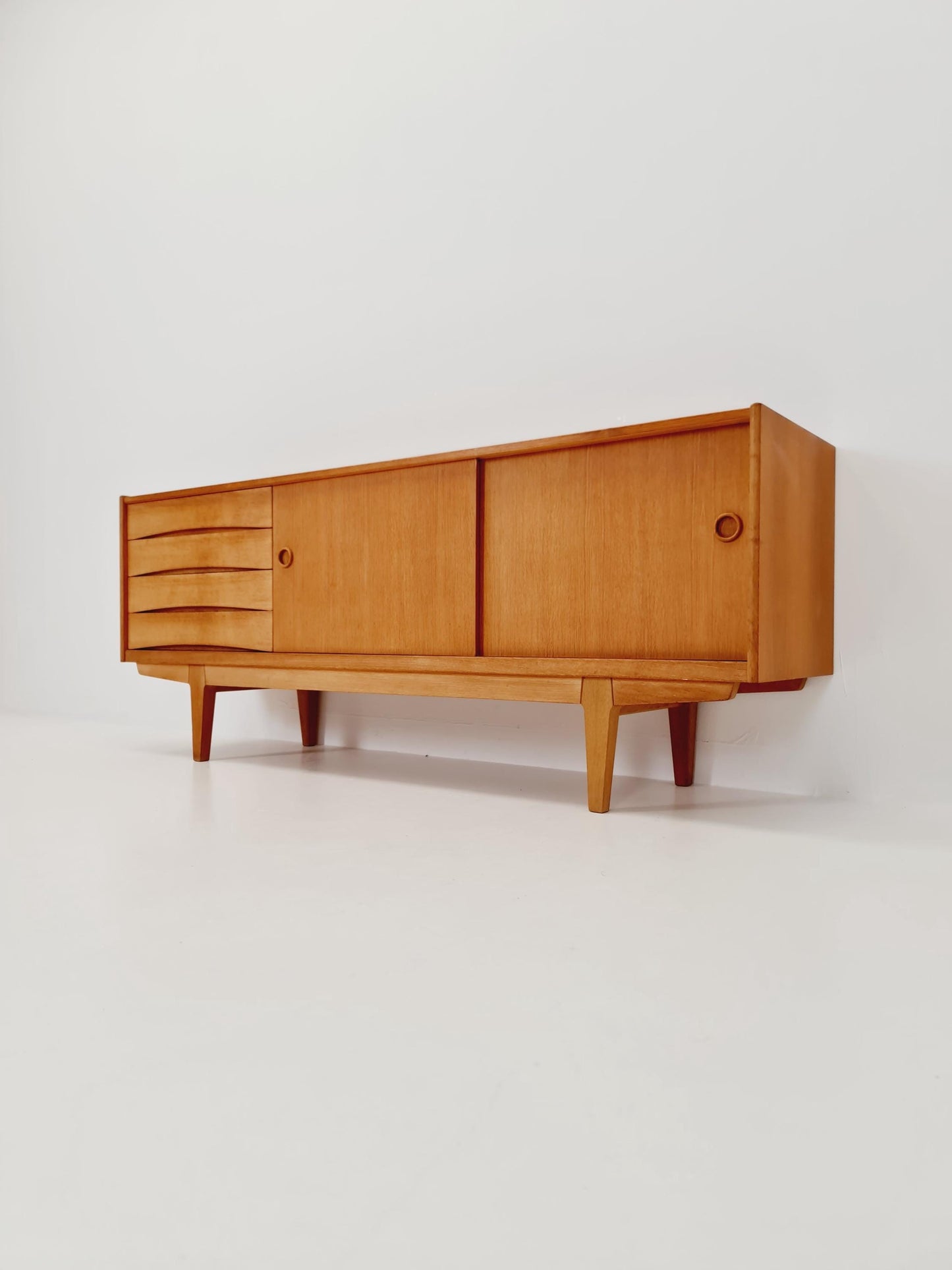 Mid century Swedish oak Sideboard by Erik Wörtz, 1960s