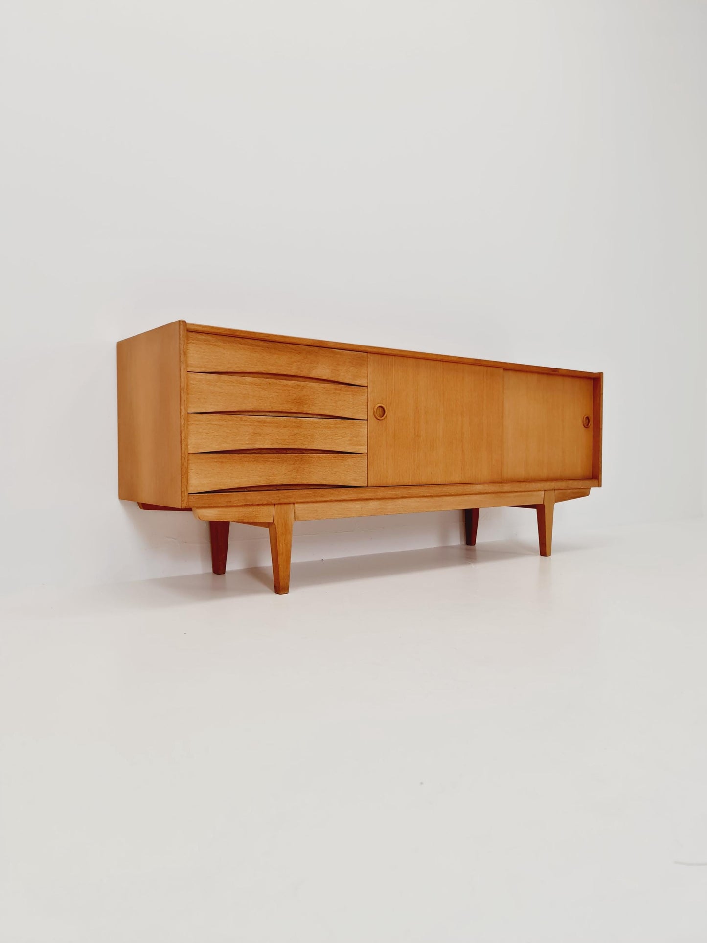 Mid century Swedish oak Sideboard by Erik Wörtz, 1960s