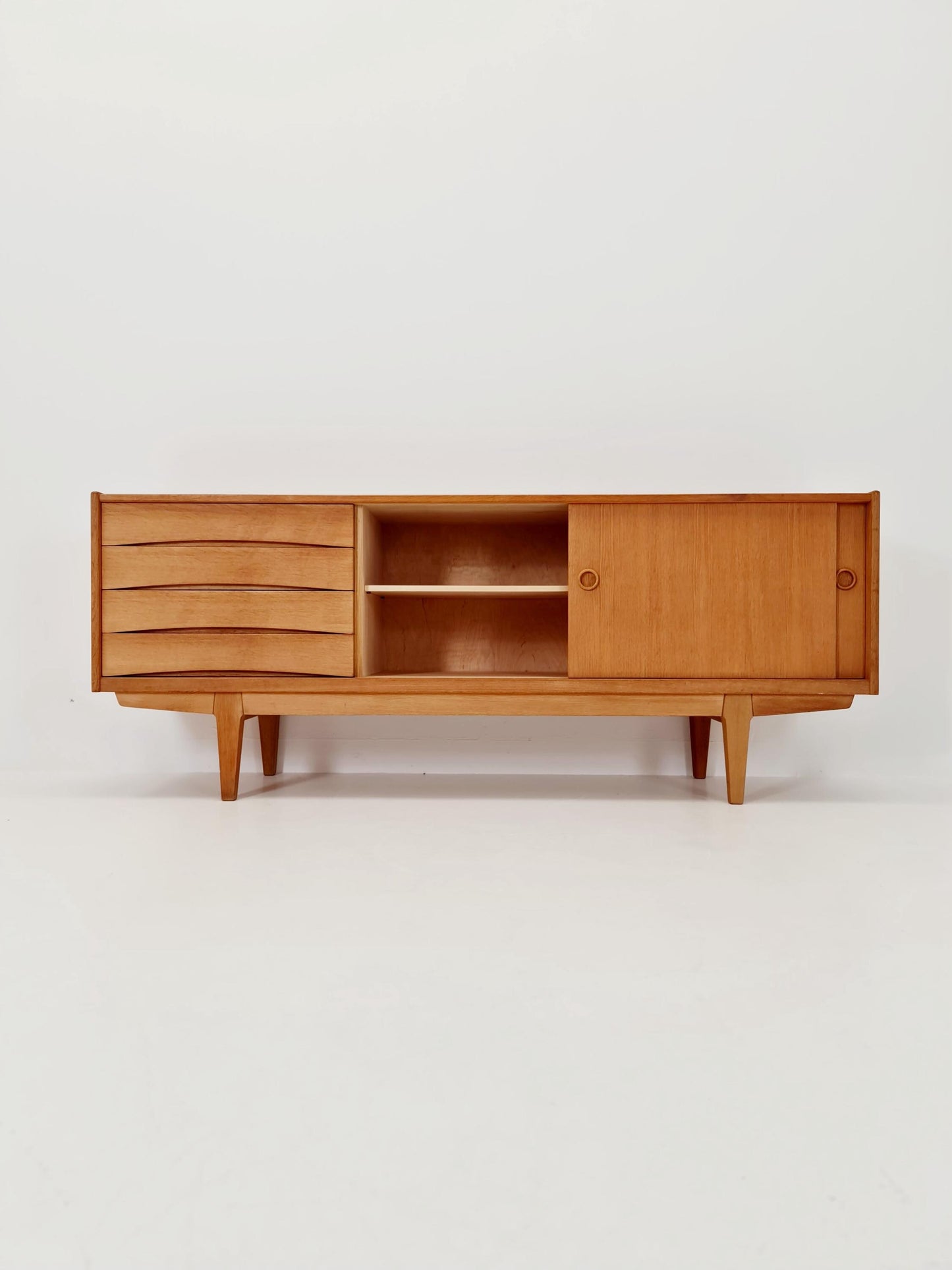 Mid century Swedish oak Sideboard by Erik Wörtz, 1960s