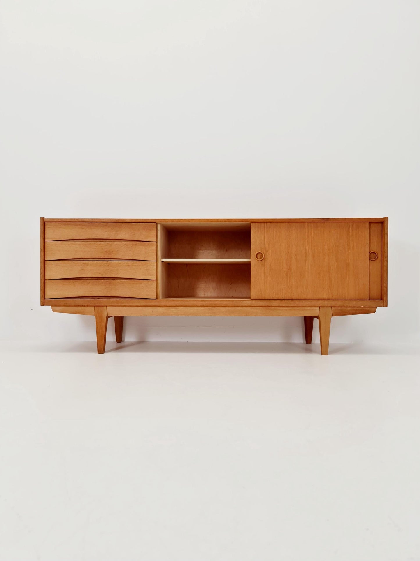 Mid century Swedish oak Sideboard by Erik Wörtz, 1960s
