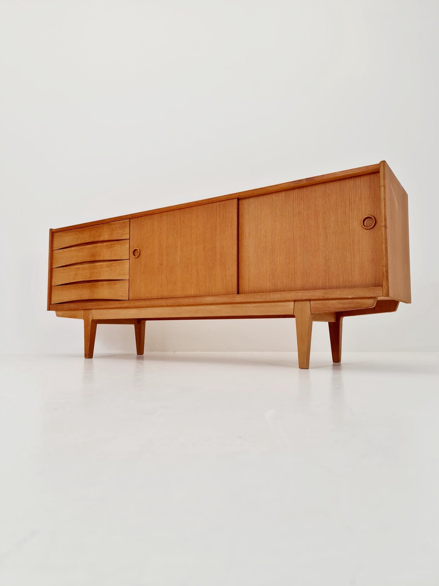 Mid century Swedish oak Sideboard by Erik Wörtz, 1960s