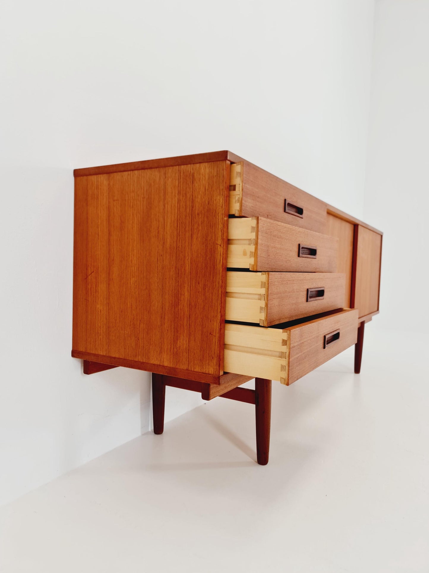 Swedish Teak Mid century Sideboard by Nils Jonsson for Hugo Troeds, 1960s