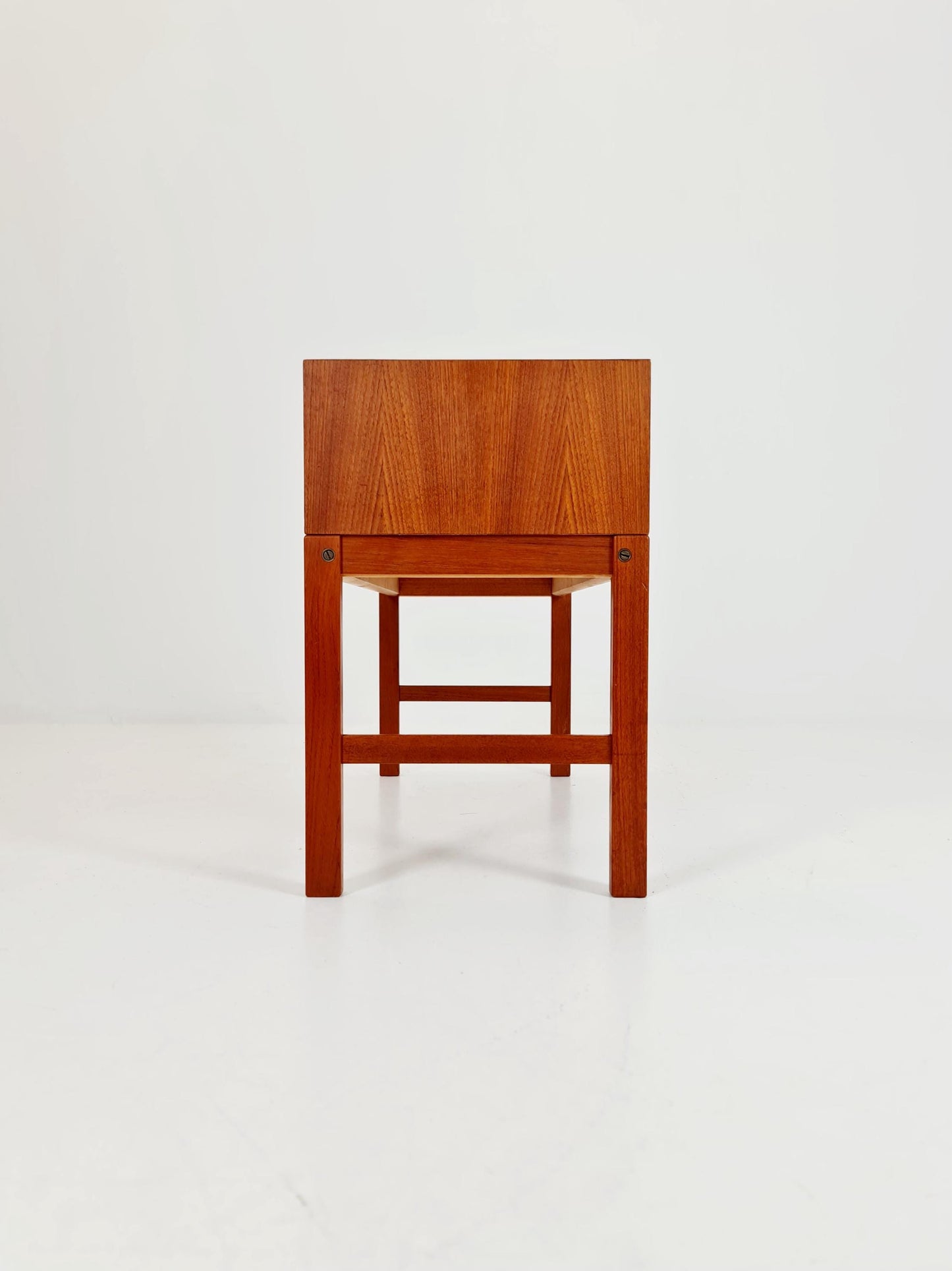 Danish teak telefon table/ hallway table By Jörgen Maahr/Otto Nielsen, 1960s