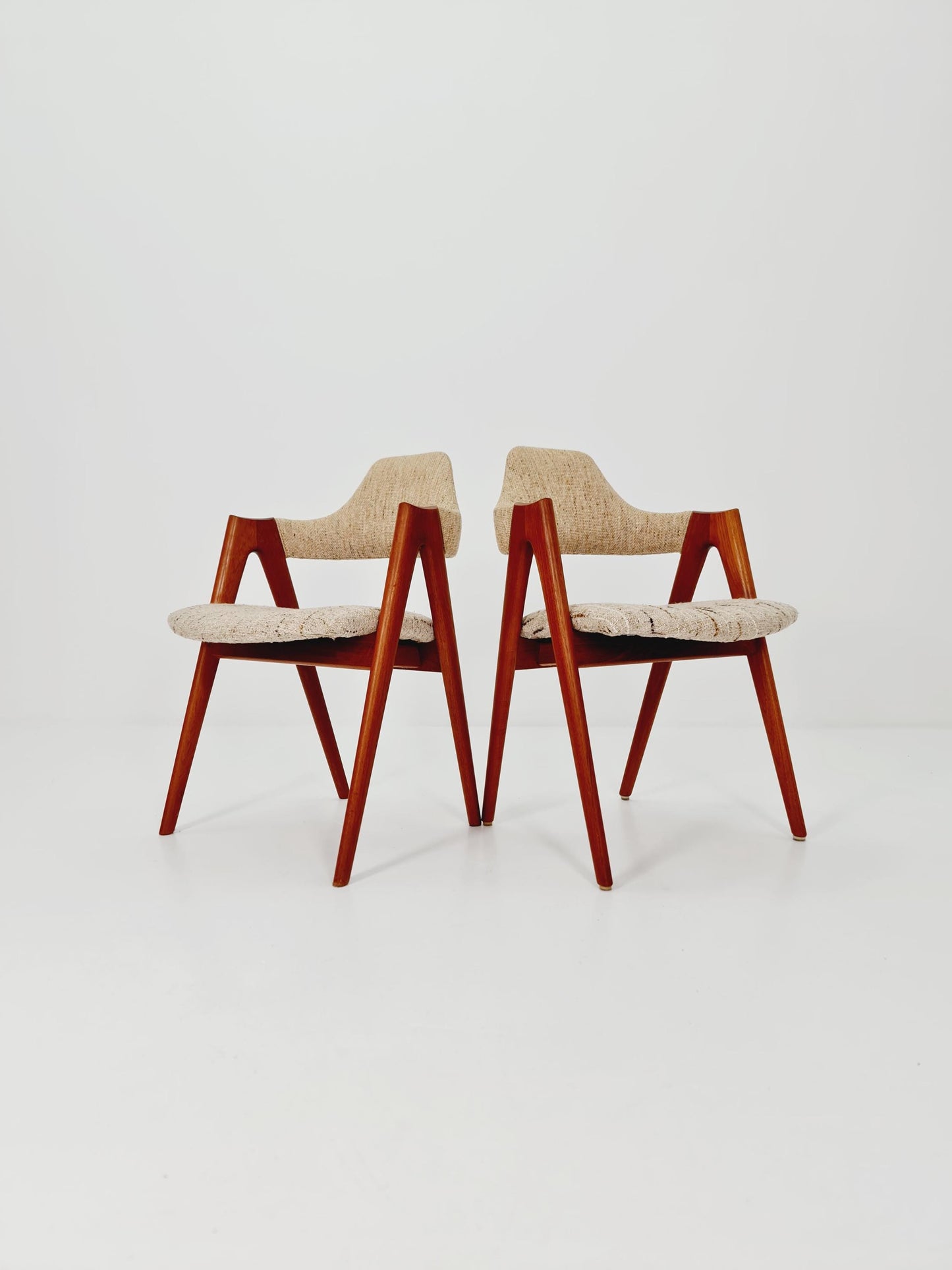Mid Century Danish dining chairs by Kai Kristiansen for Schou Andersen Model 170 - 1960s, set of 2