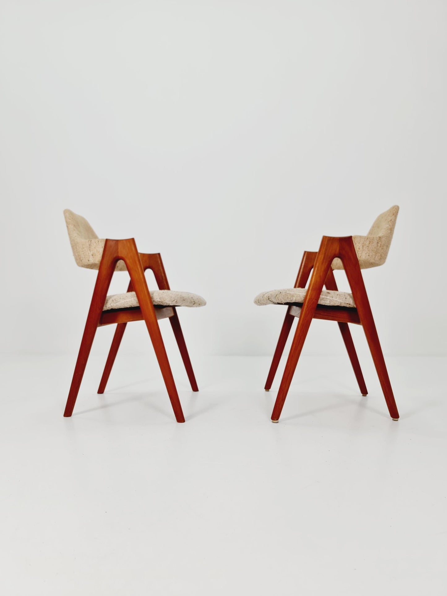 Mid Century Danish dining chairs by Kai Kristiansen for Schou Andersen Model 170 - 1960s, set of 2