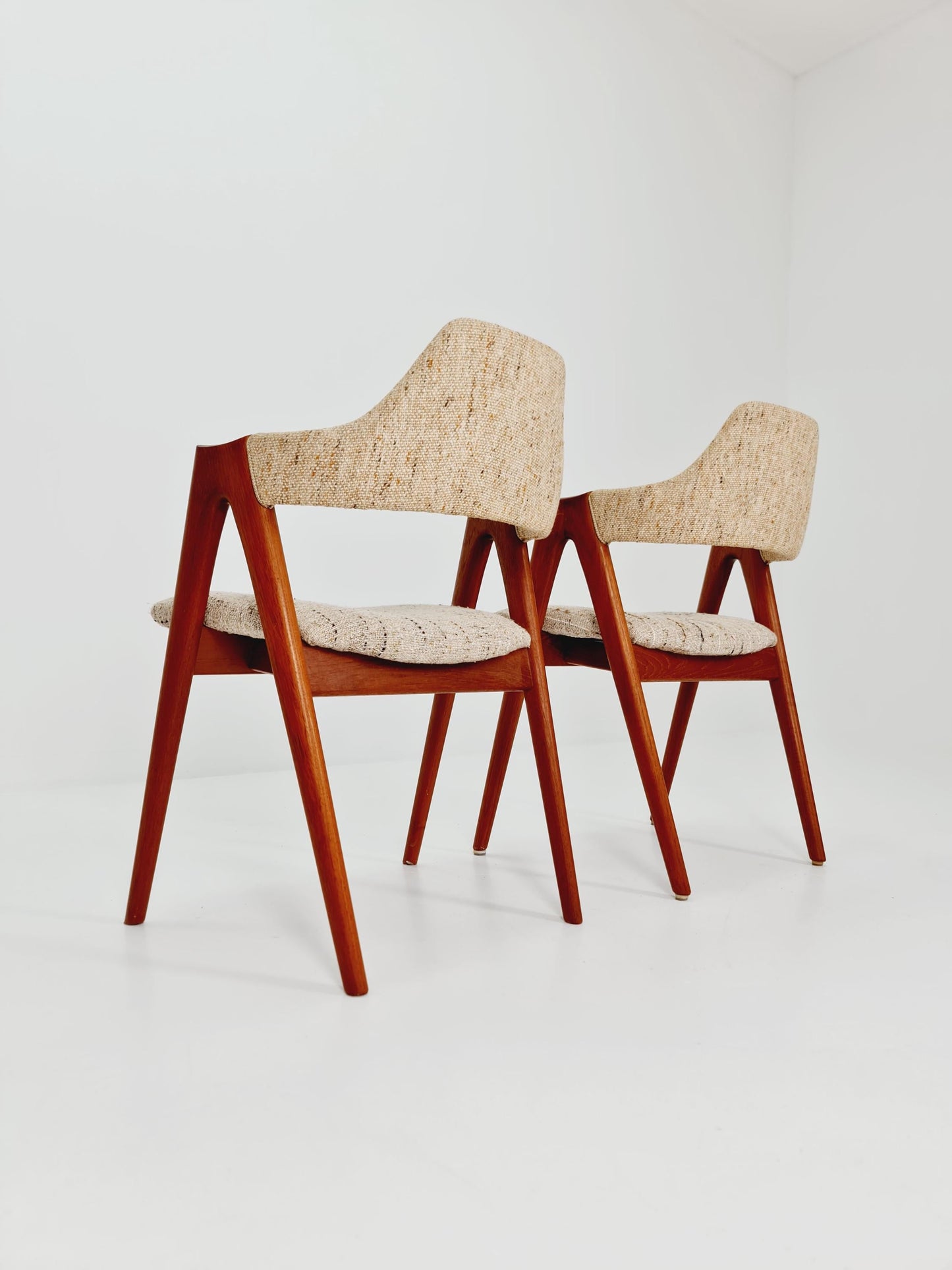 Mid Century Danish dining chairs by Kai Kristiansen for Schou Andersen Model 170 - 1960s, set of 2