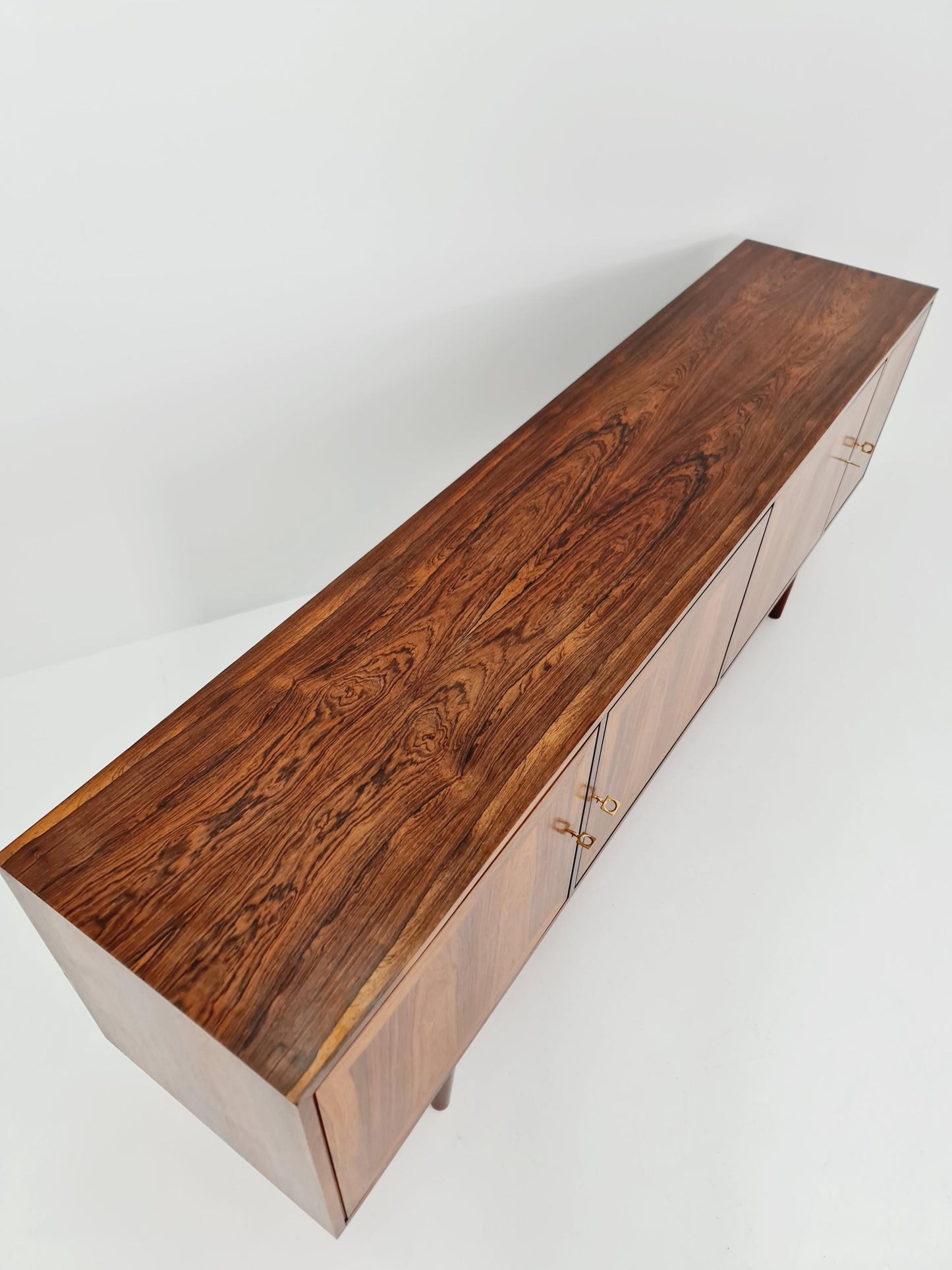 Super Rare Danish Rose wood Sideboard by Arne Vodder 1960s