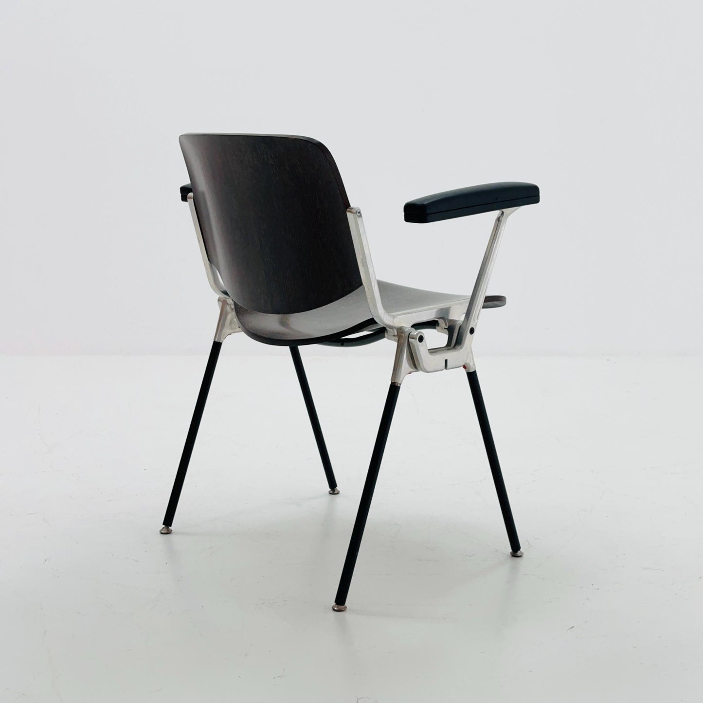 Mid Century Armchair by Giancarlo Piretti for Castelli 1980s Italy ,