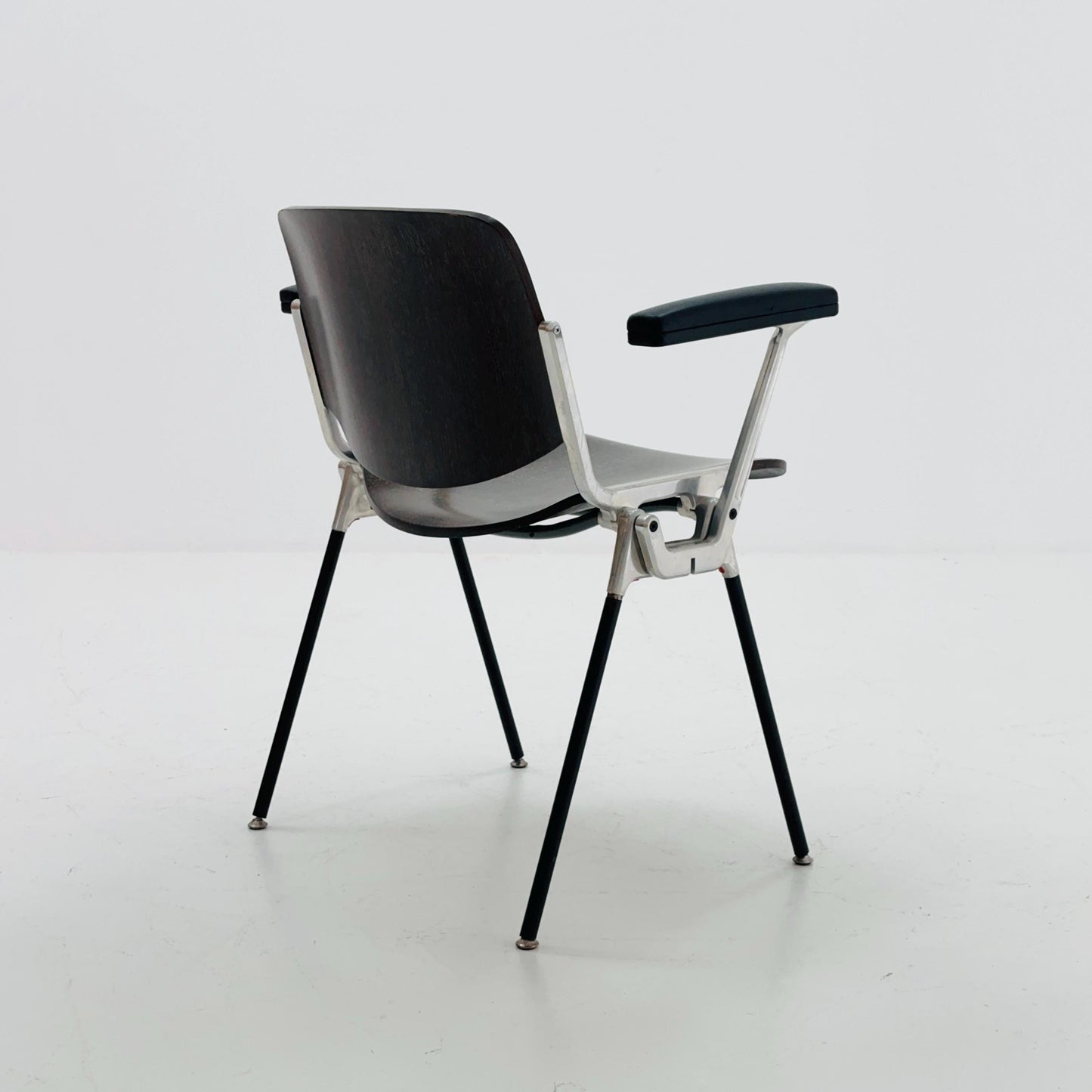 Mid Century Armchair by Giancarlo Piretti for Castelli 1980s Italy ,