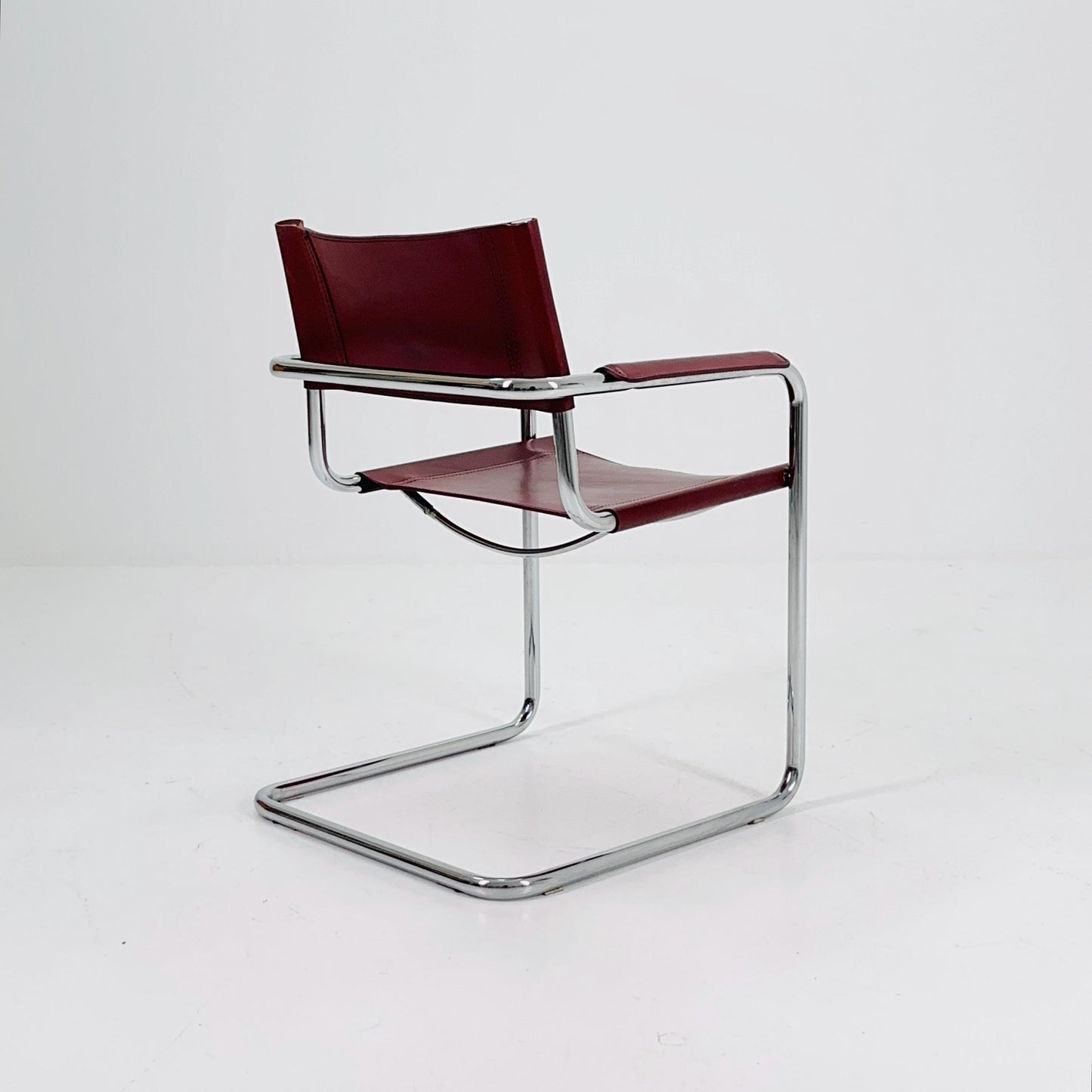 1 of 5 Centro Studio desk chair by Mart Stam & Marcel Breuer, 1970s Fasem Italy