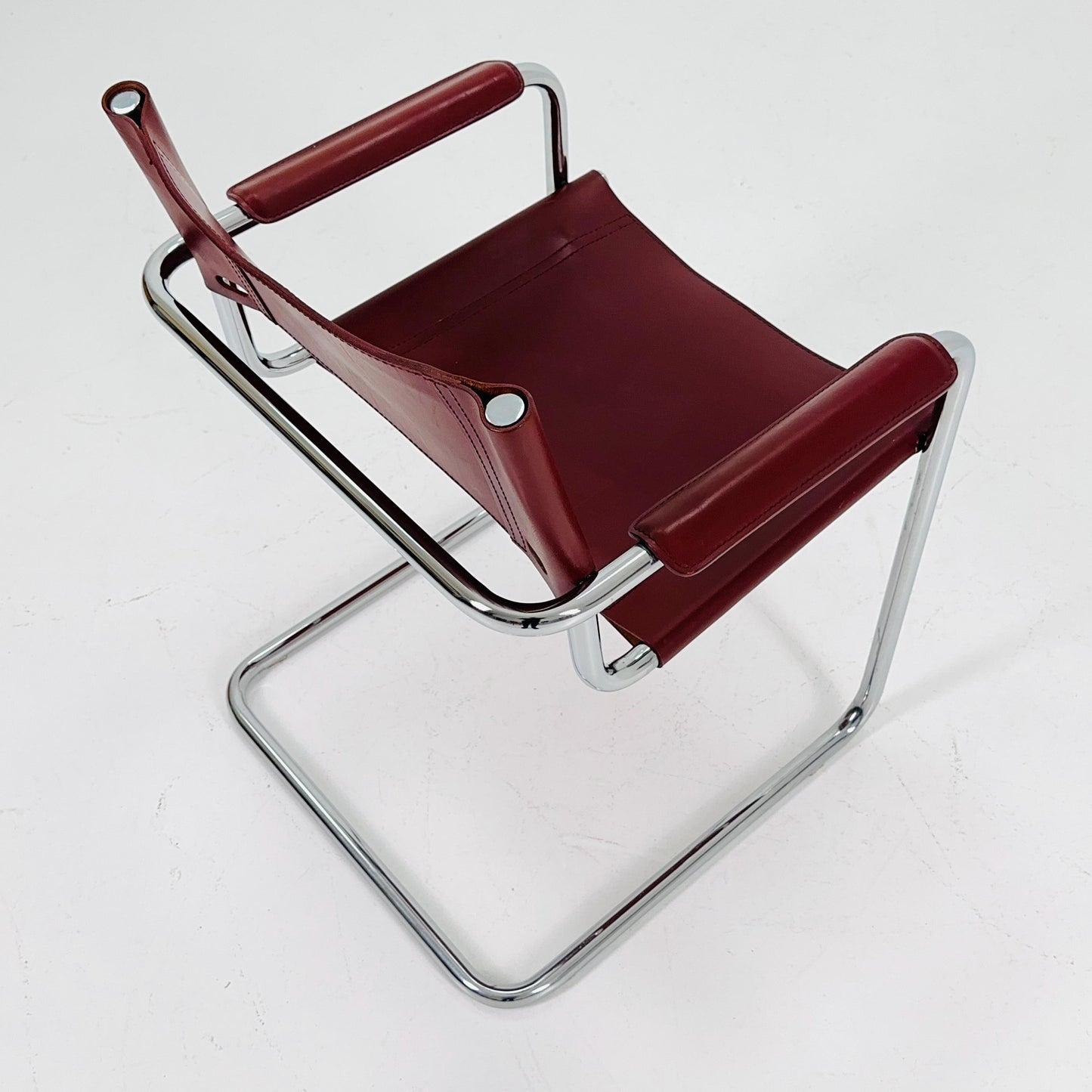 1 of 5 Centro Studio desk chair by Mart Stam & Marcel Breuer, 1970s Fasem Italy