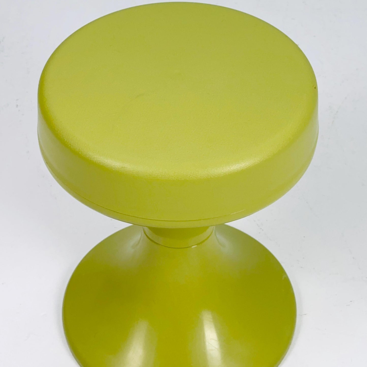 Space age green stool by Isoklepa - space age stool - Tulip Stool - Vintage Plastic Stool - Germany, 1970s