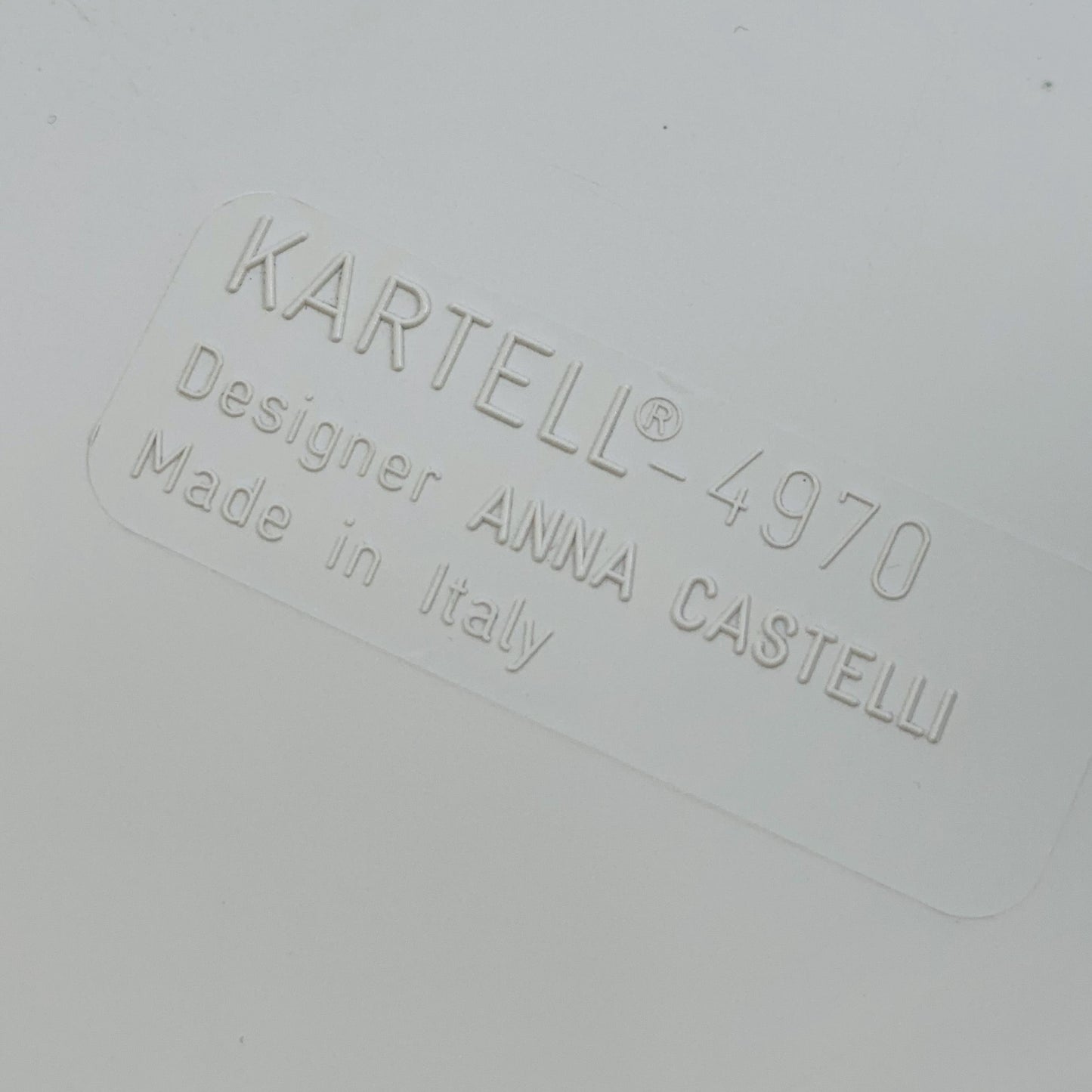 Rare Space Age Componibili Square Serving Trolley by Anna Castelli Ferrieri for Kartell — Italy, 1960s — Model 4970
