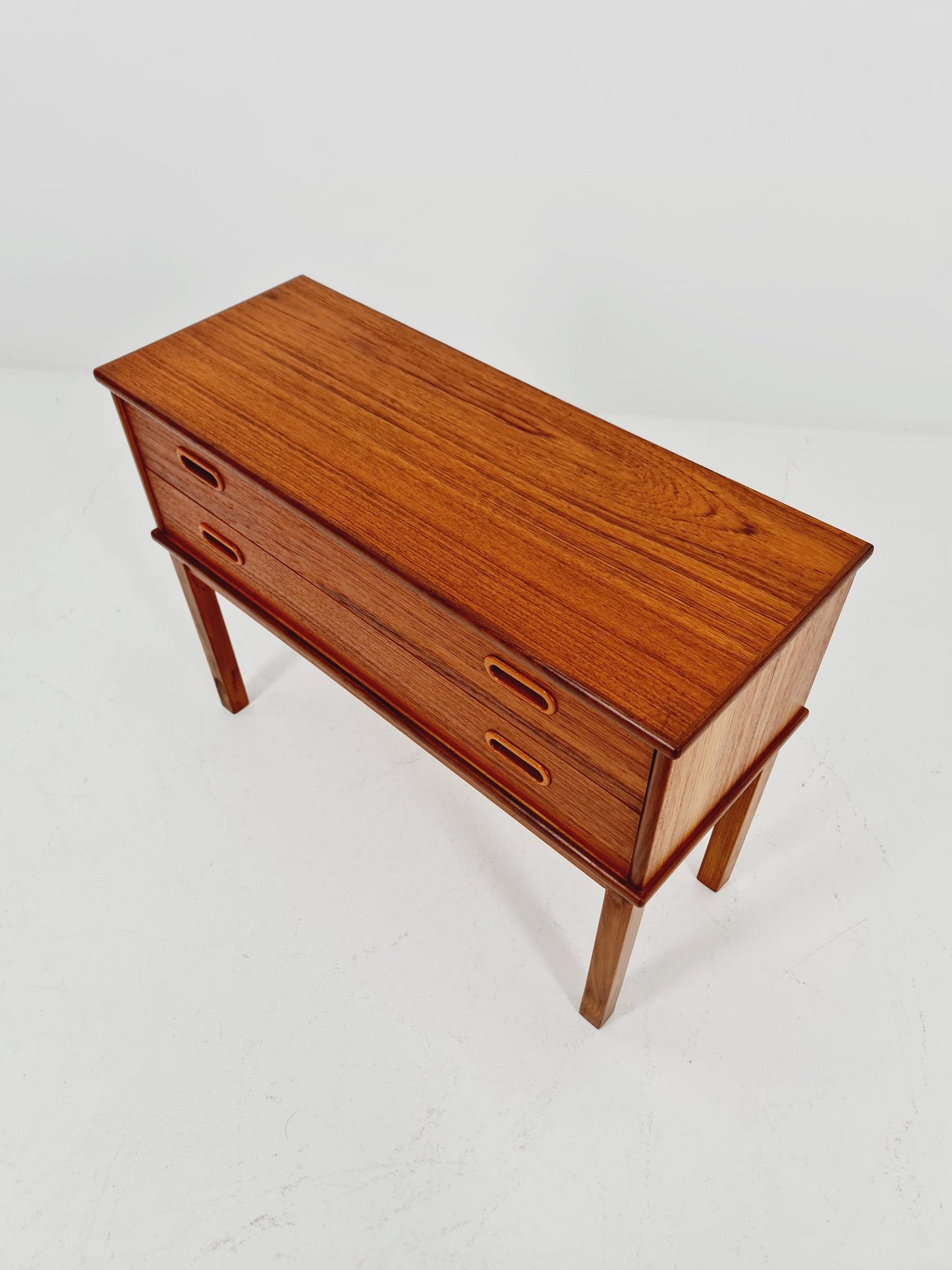Midcentury danish design chest of drawers / drawer dresser /2 drawers cabinet, 1960s